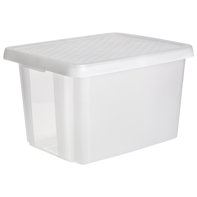 Skrzynka nastawna z pokrywą 26 l 44 x 27 x 34 cm Spaceo