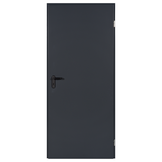 Drzwi techniczne ZK ISO 80 Uniwersalne prawe lub lewe antracytowe Hormann