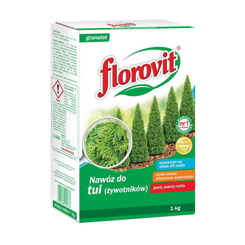 Nawóz do tui 1kg Florovit