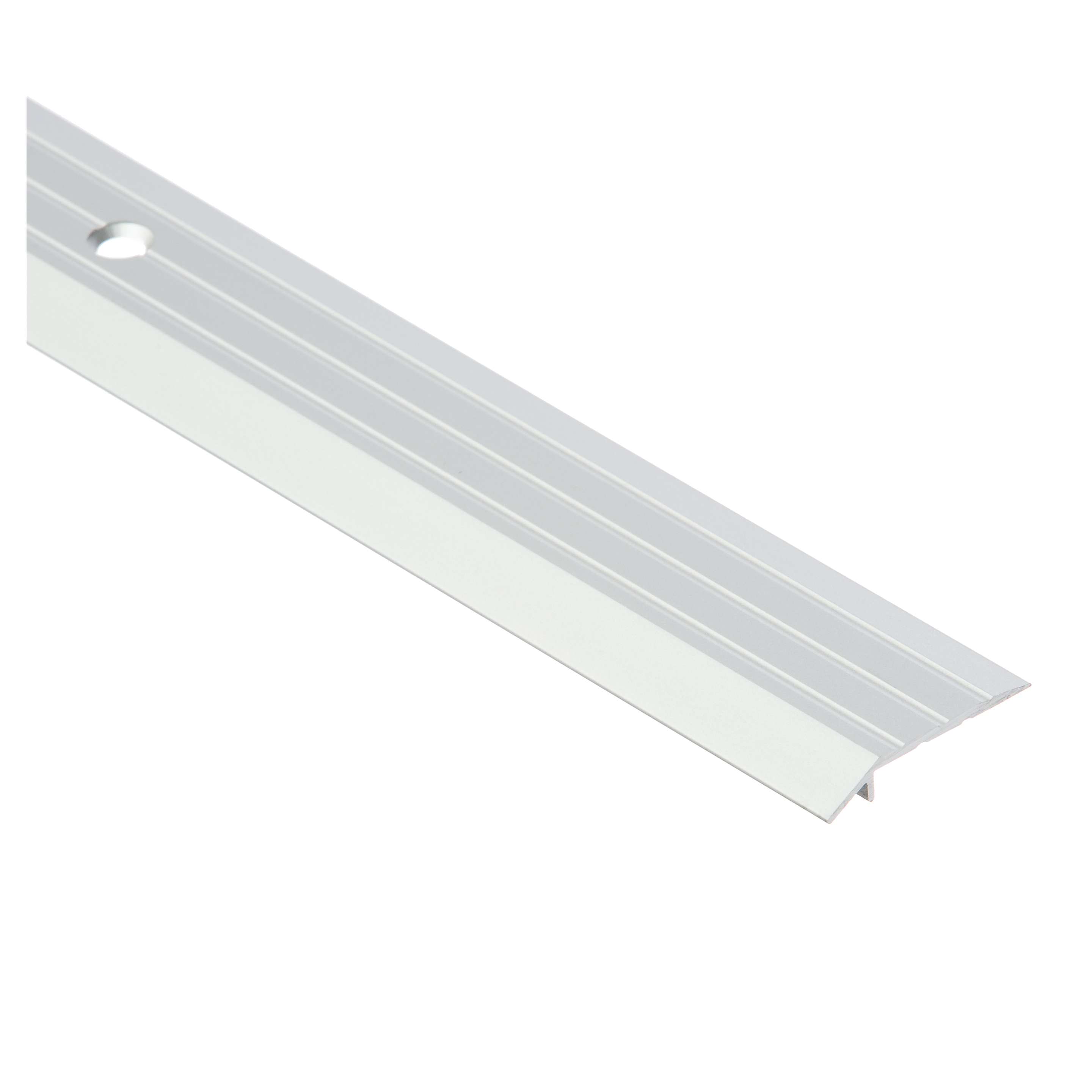 Listwa progowa ochronna skośna 30 mm x 180 cm srebrna Easy Line