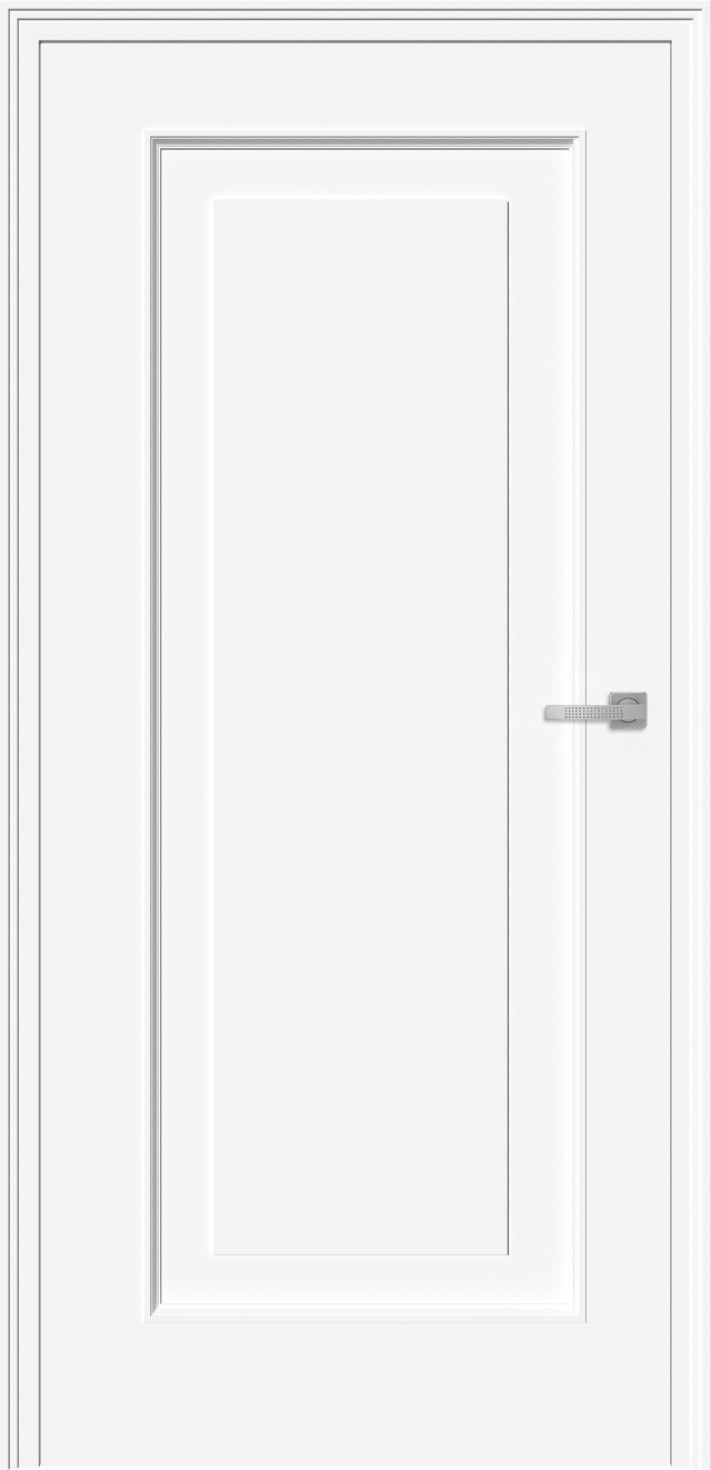Drzwi wewnętrzne pełne Zara Białe 80 Lewe Classen
