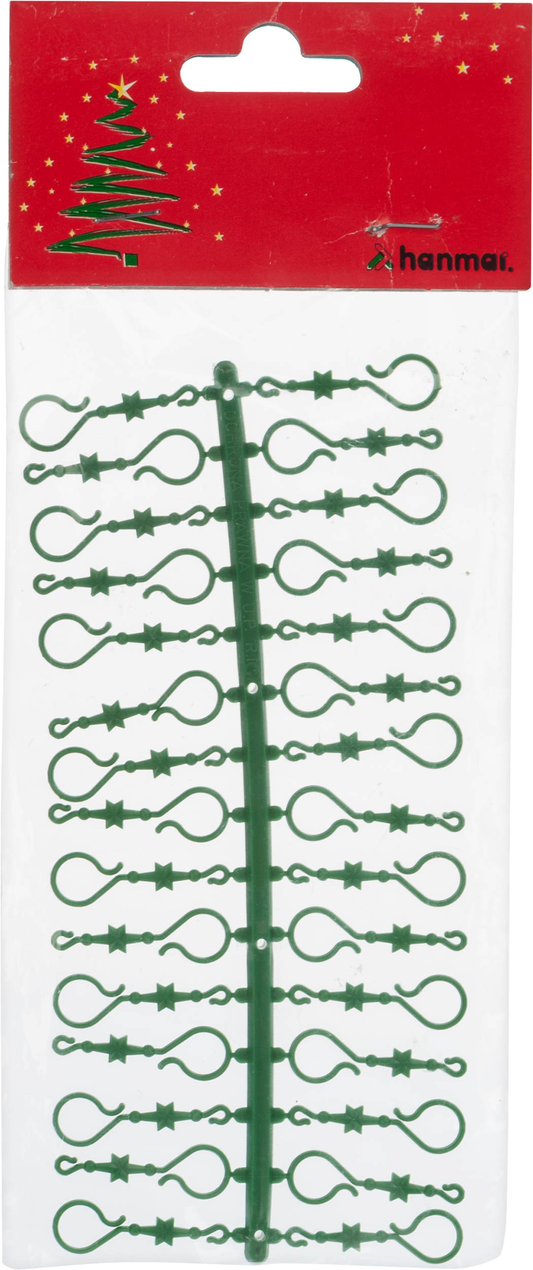 Haczyki do bombek 30 szt. zielone - 5