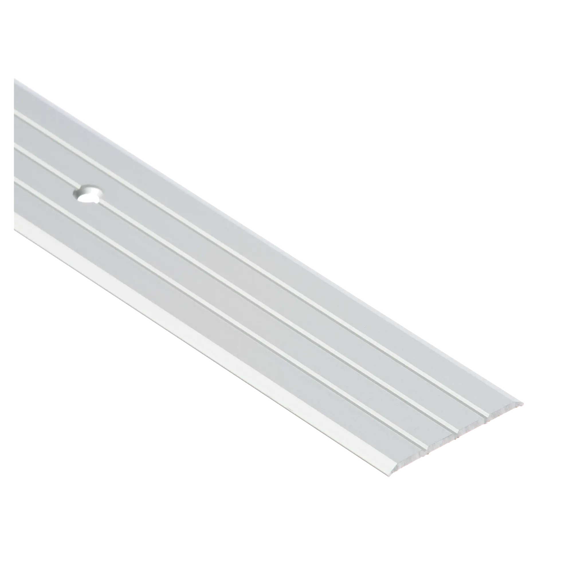 Listwa progowa ochronna płaska 40 mm x 90 cm srebrna Easy Line