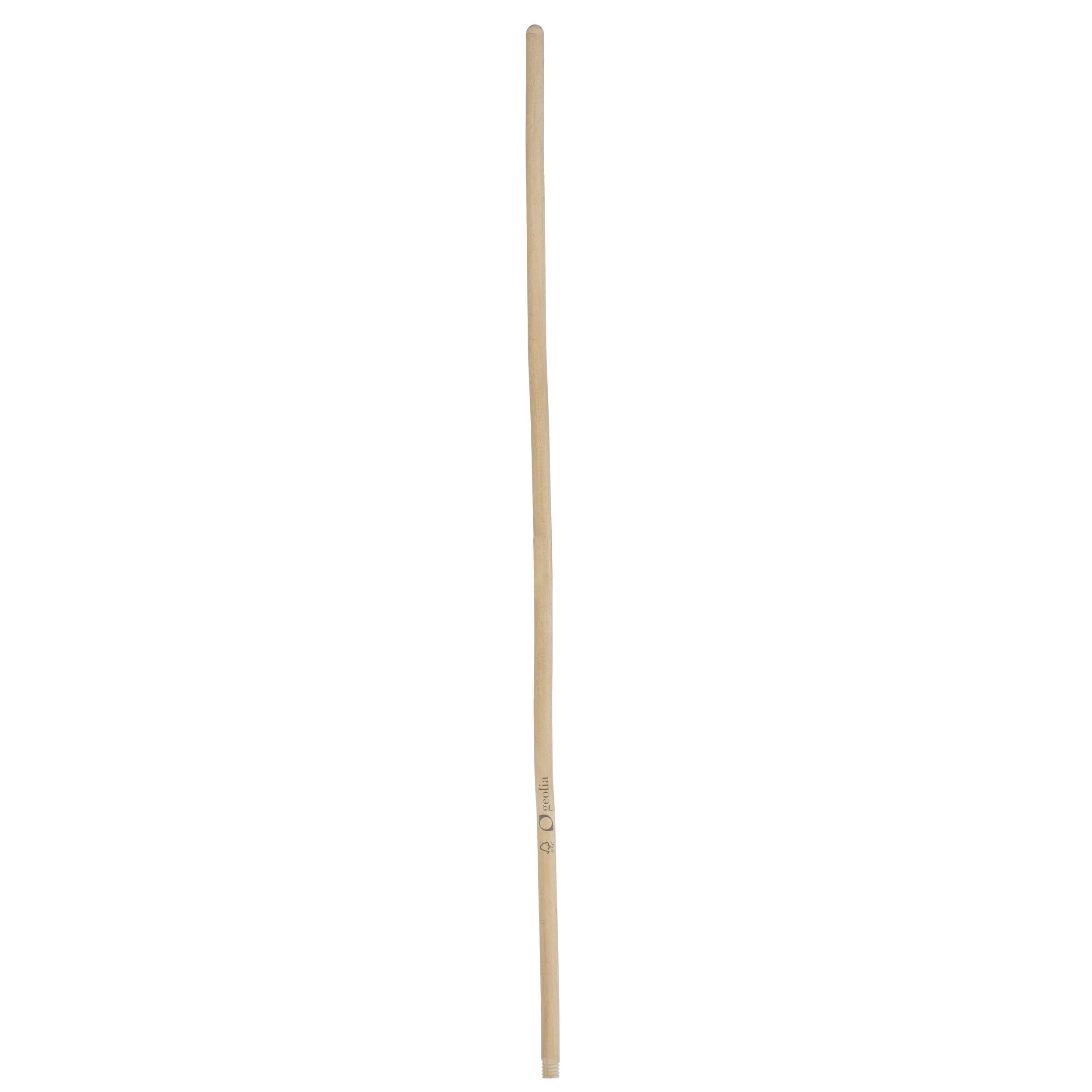 Trzonek drewniany 120x2.2 cm lakierowany Geolia