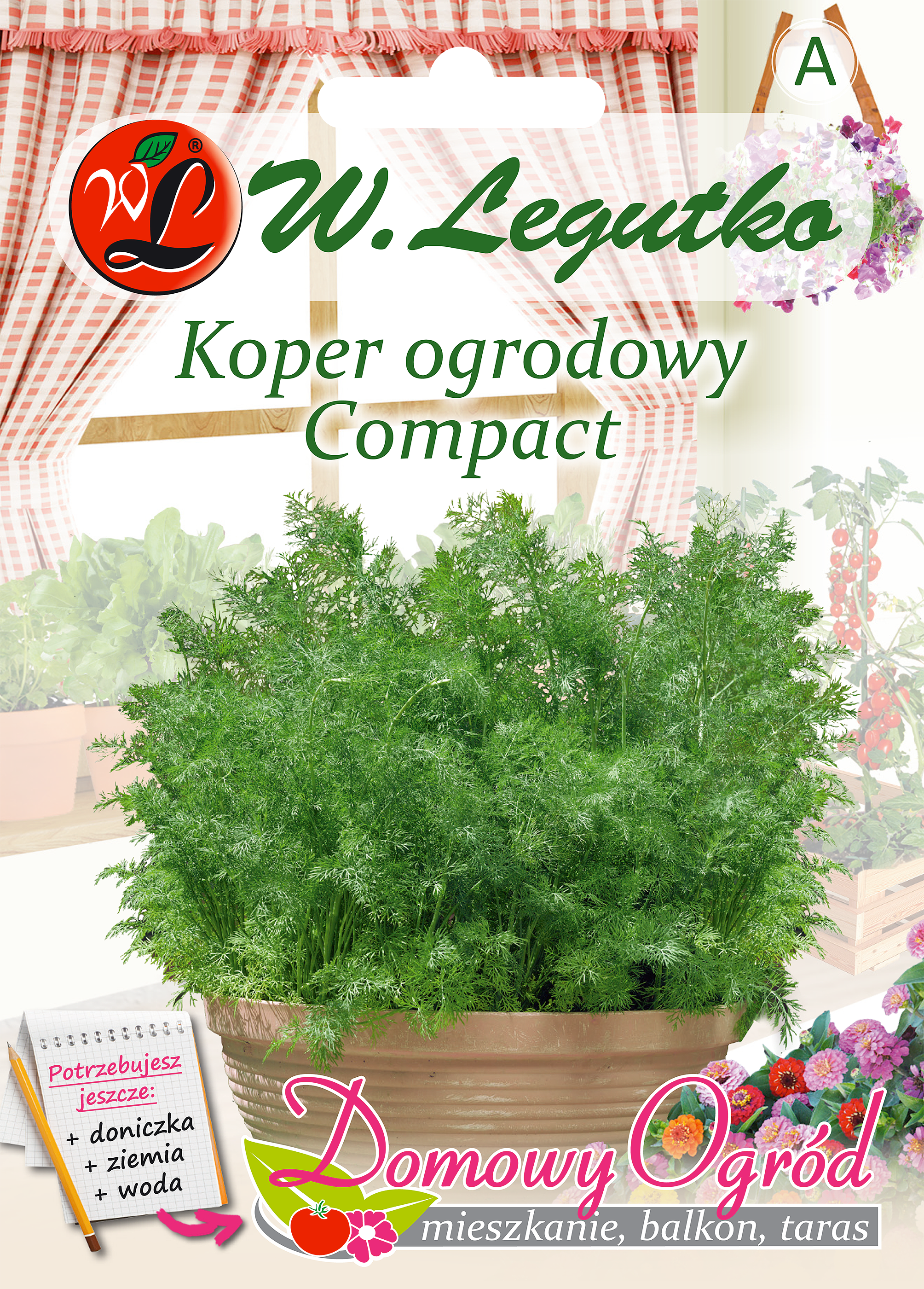 Koper ogrodowy 'Compact' nasiona W. Legutko