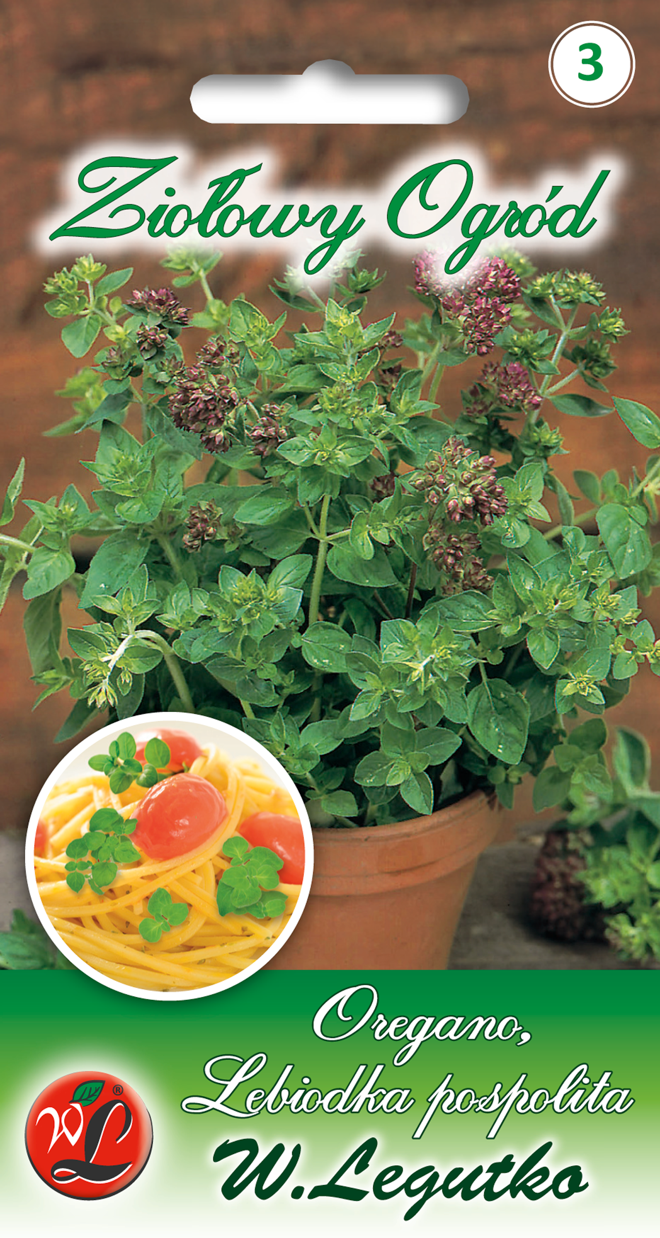 Oregano Lebiotka pospolita nasiona tradycyjne W. Legutko