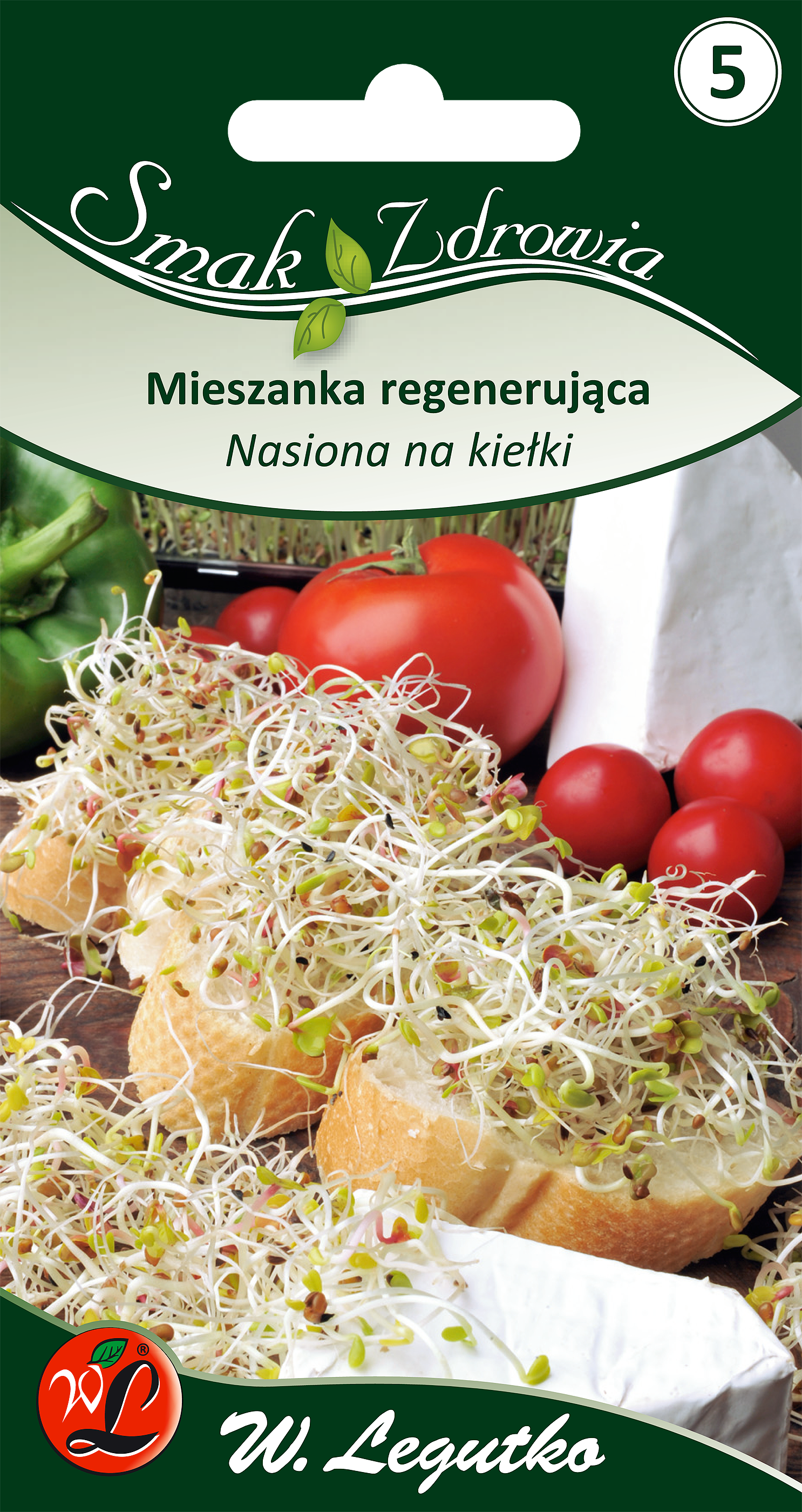Mieszanka Regenerująca nasiona na kiełki 20g W. Legutko