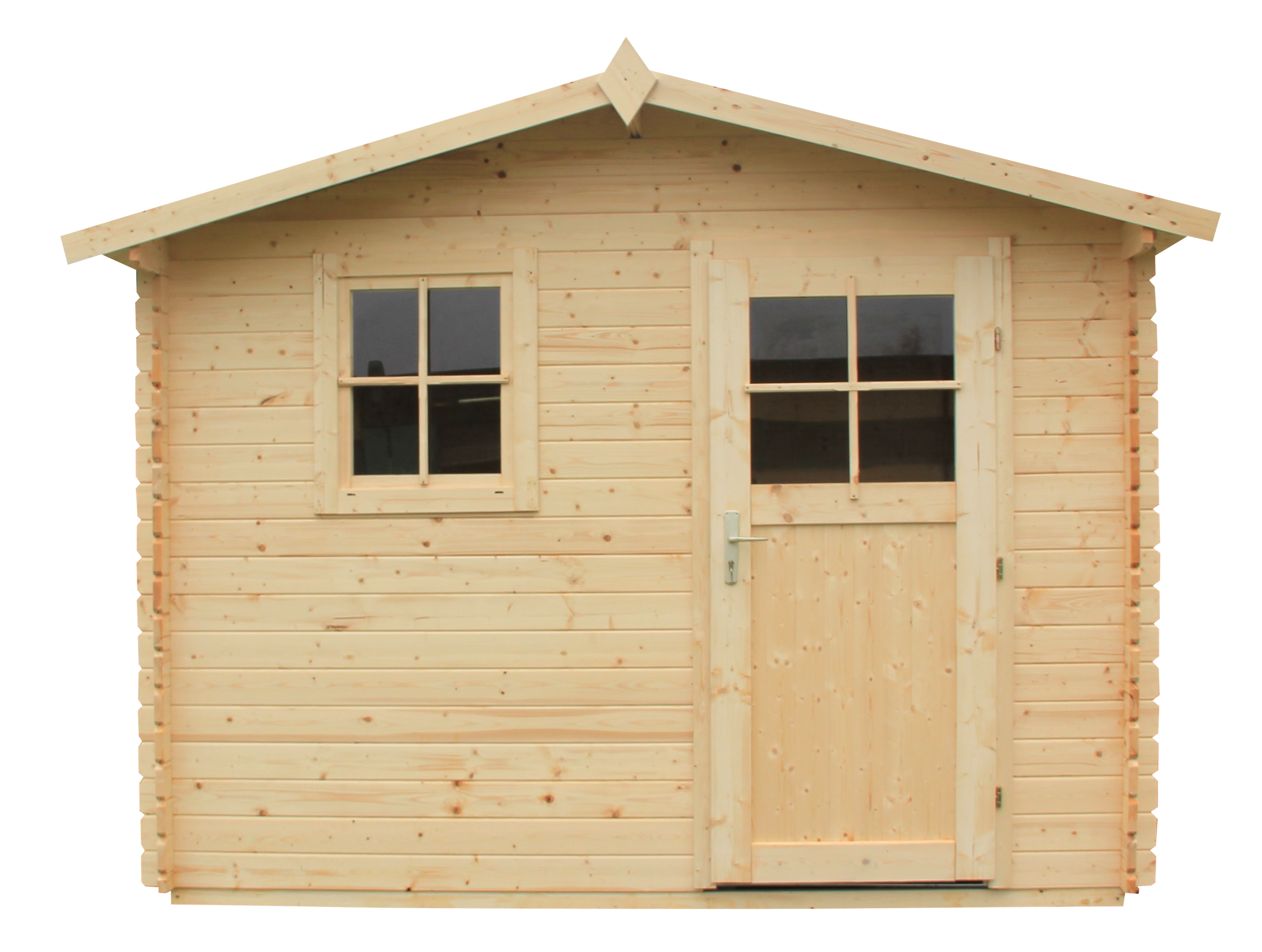 Domek narzędziowy drewniany Albero Bis z podłogą 316x316x234cm Megiw