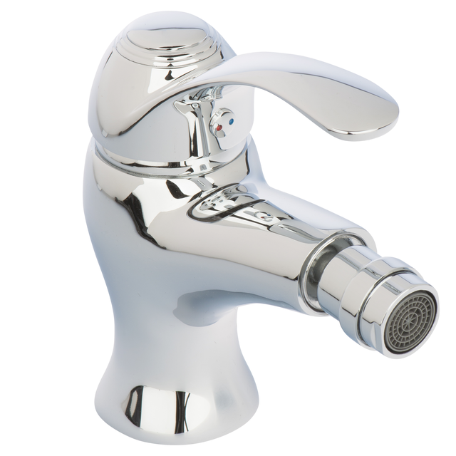 Rubinetto per bidet getto laminare cristallino Puna SENSEA cromo lucido