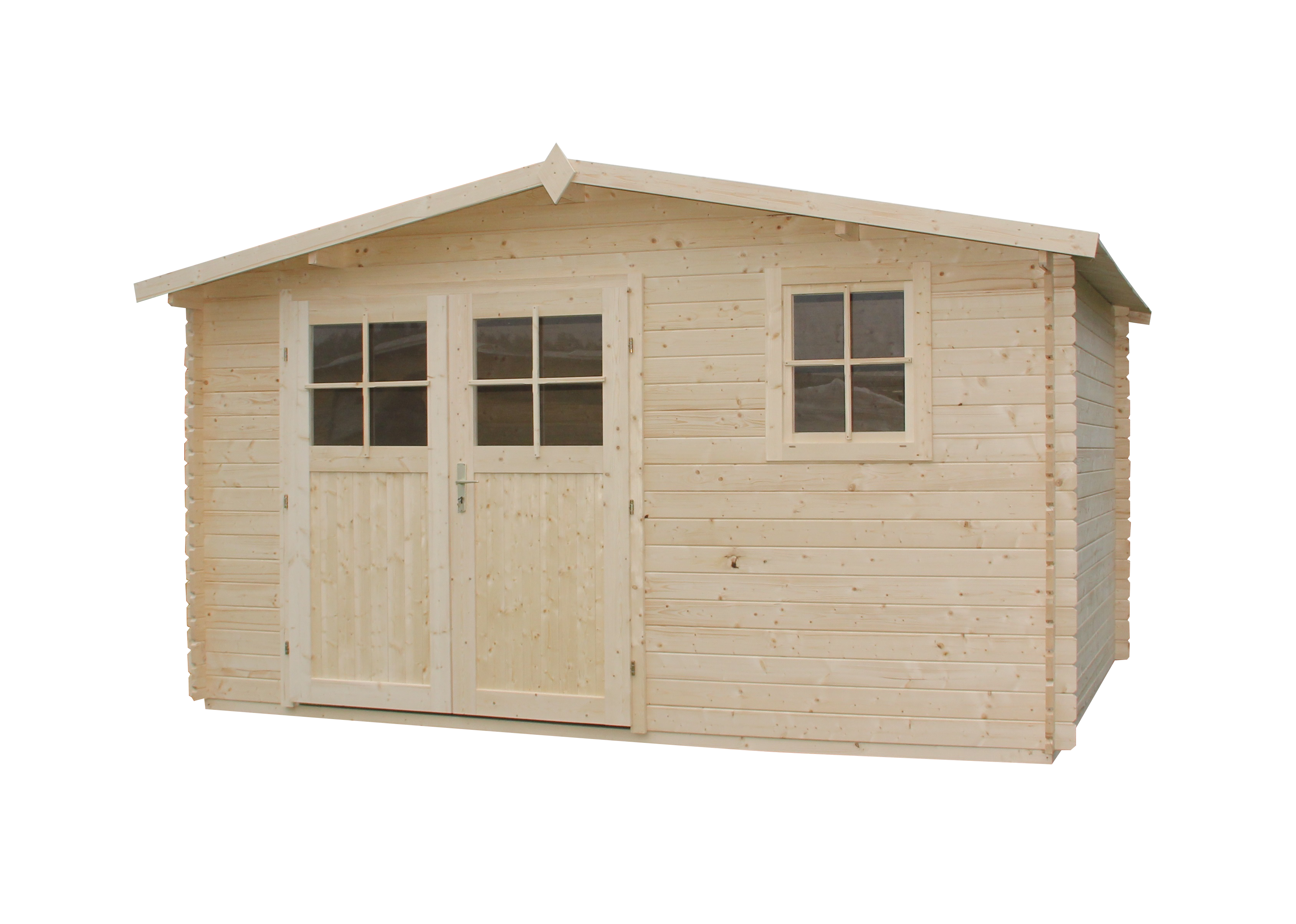 Domek narzędziowy drewniany Brila Bis z podłogą 416x316x234cm Megiw