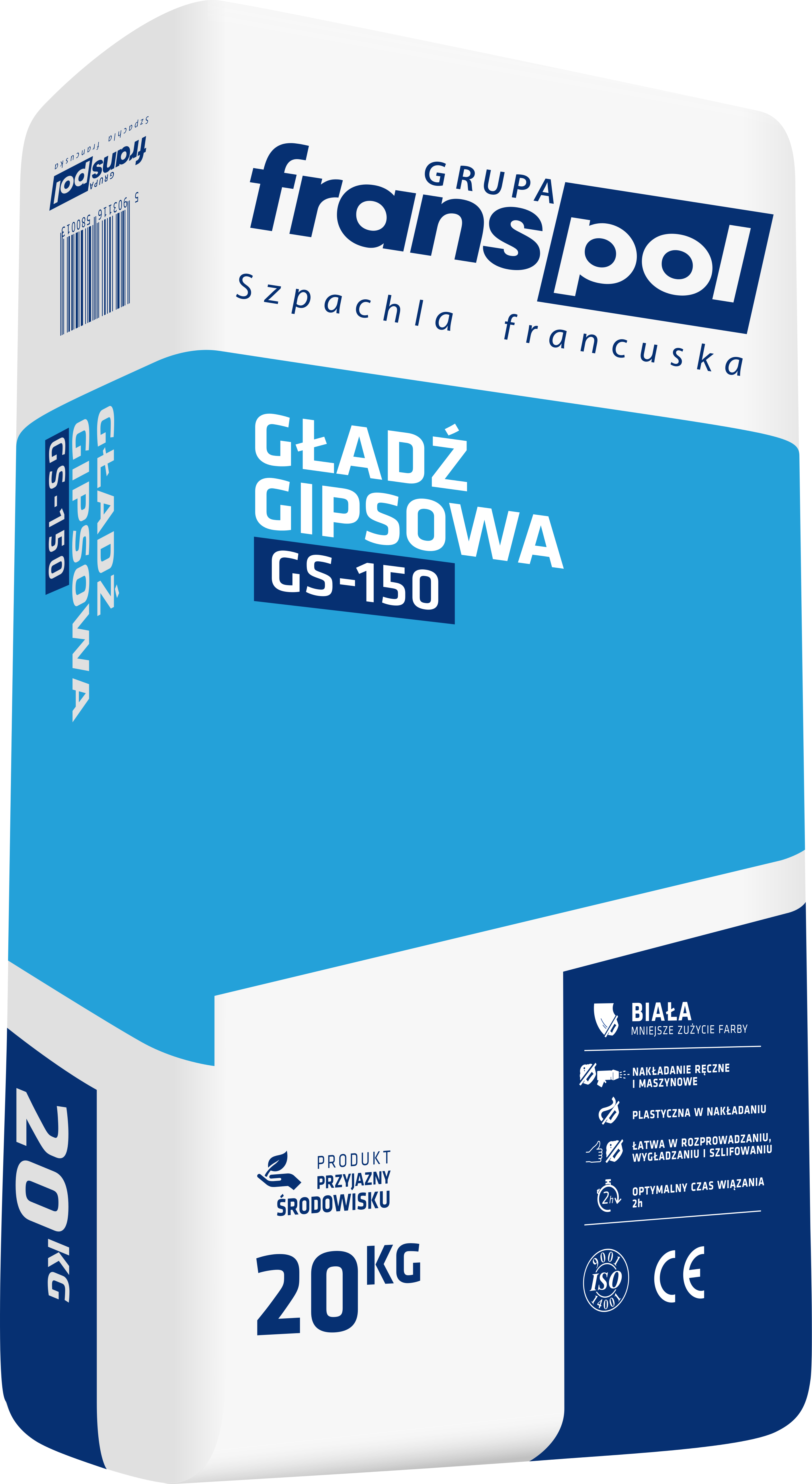 Gładź szpachlowa GS-150 20 kg - 2