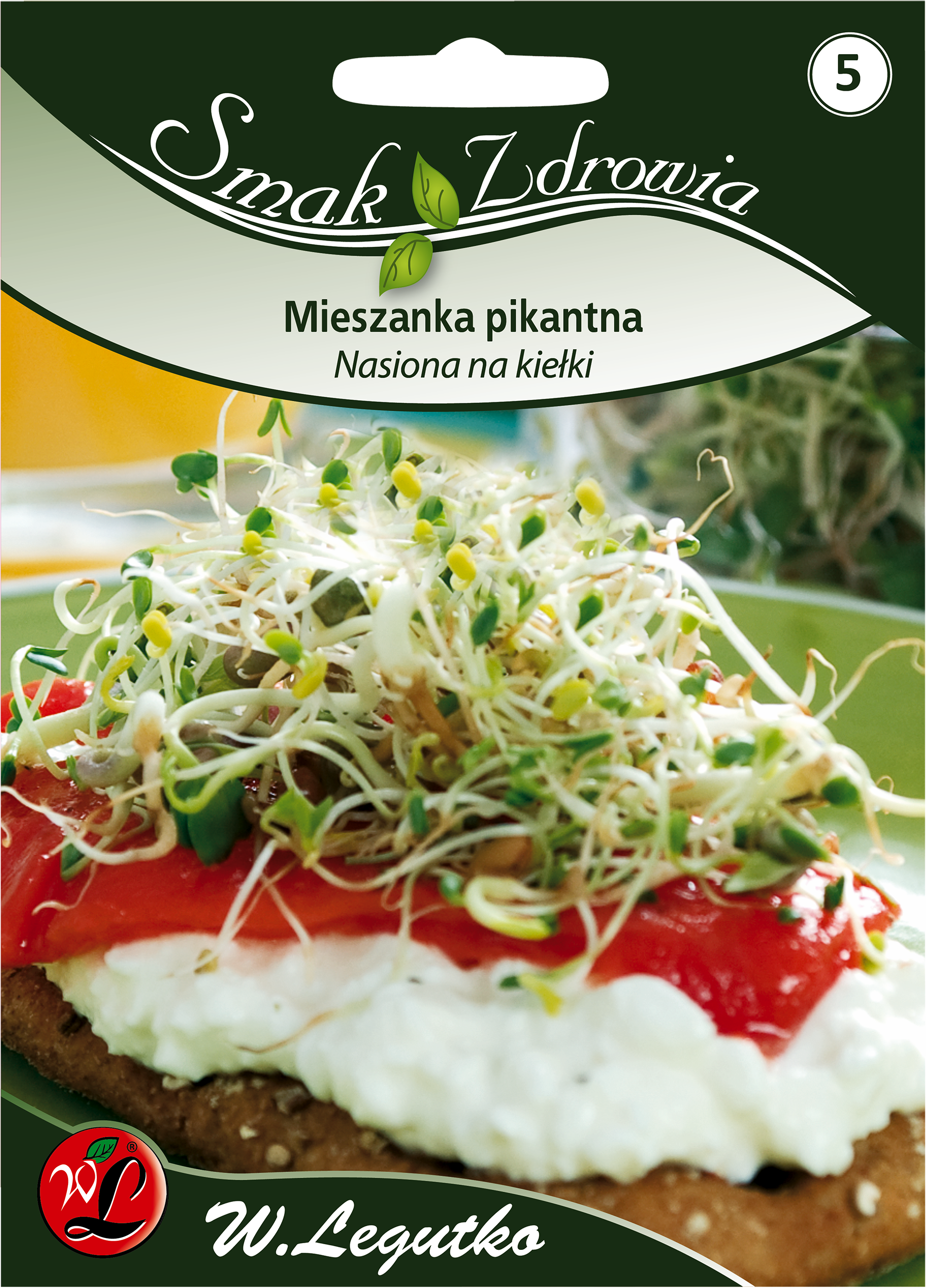 Mieszanka Pikantna nasiona na kiełki 30 g W. Legutko
