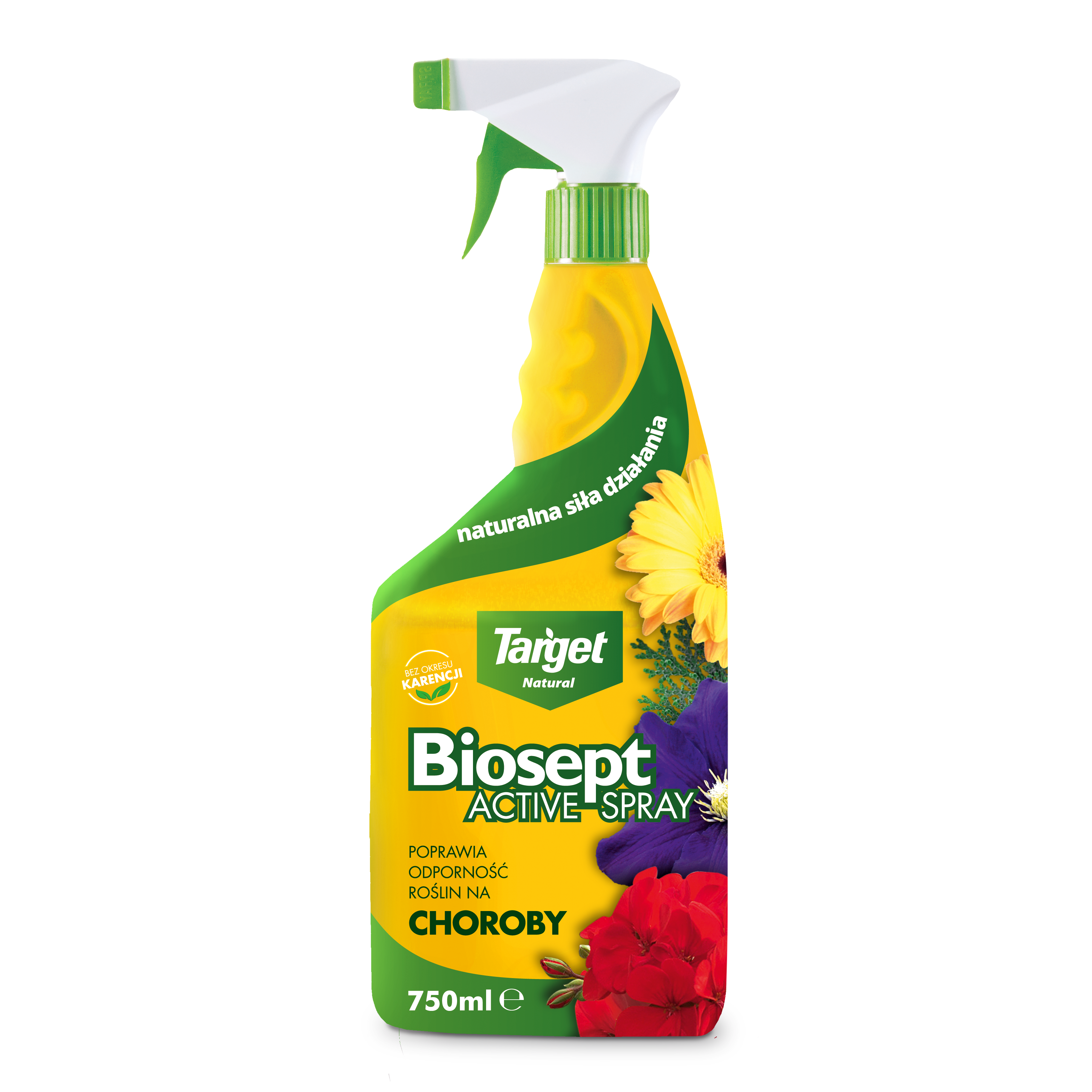 Środek przeciw chorobom roślin Biosept active spray 750ml Target Natural