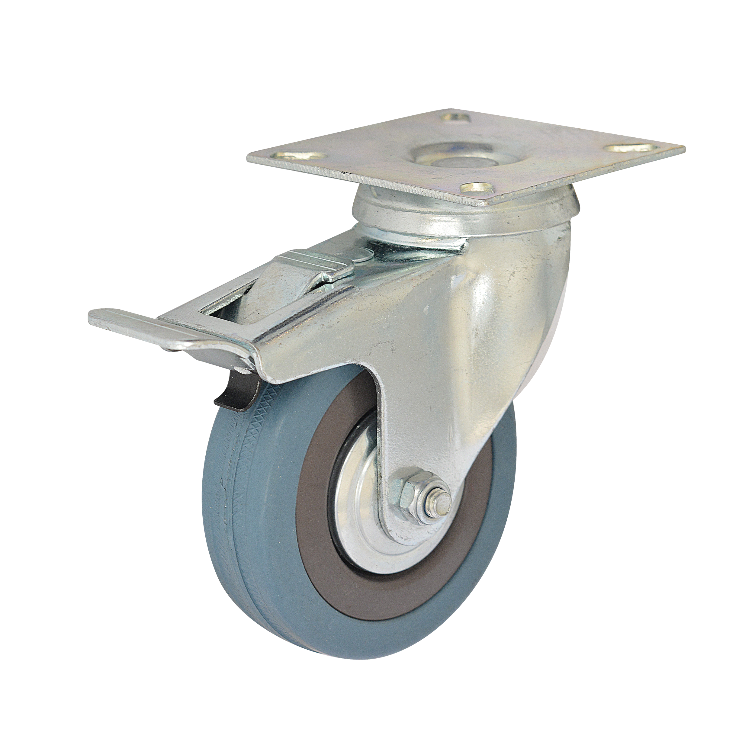 Zestaw jezdny z kołem 100 mm/65 kg mocny Stahl