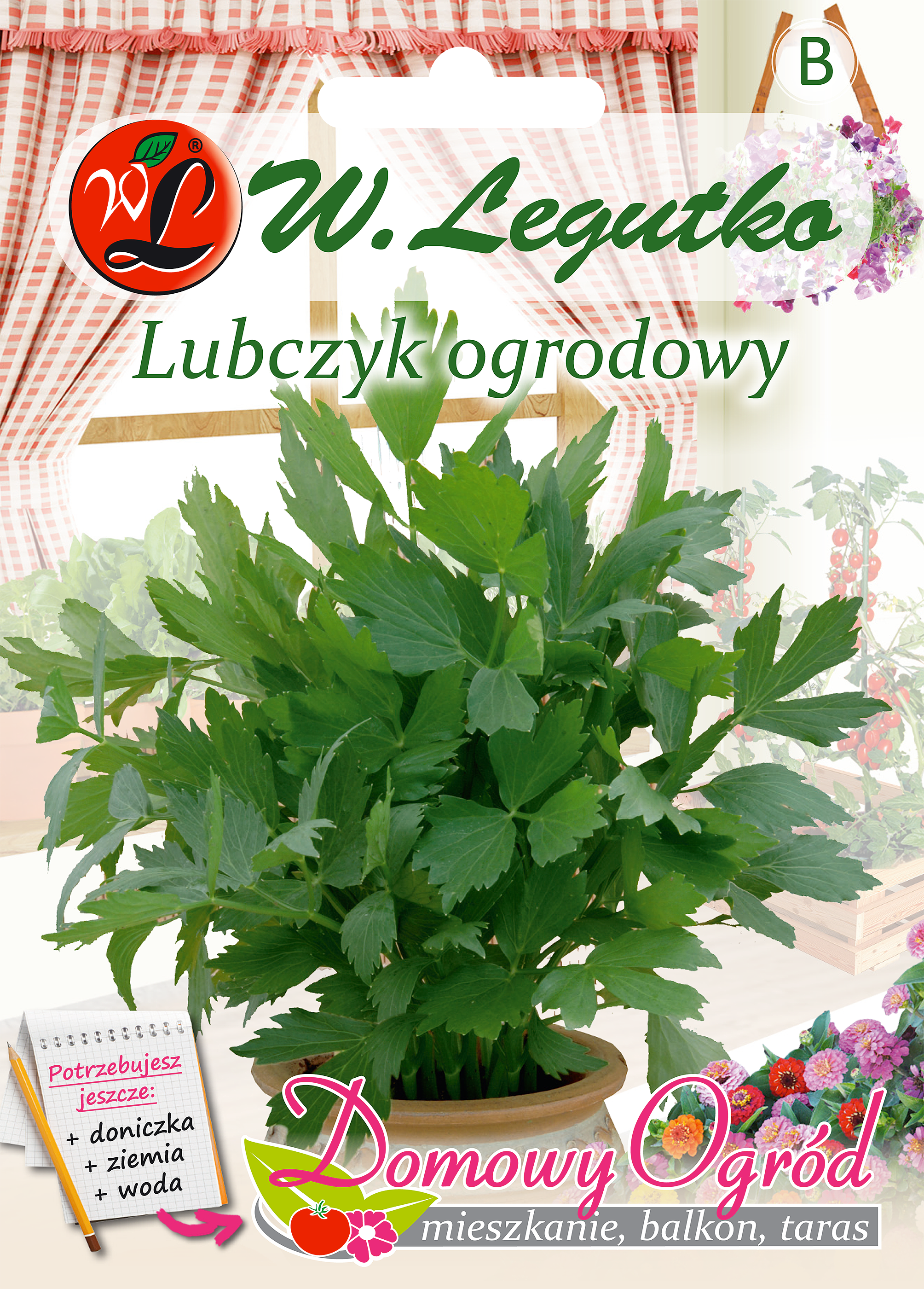 Lubczyk ogrodowy nasiona tradycyjne W. Legutko