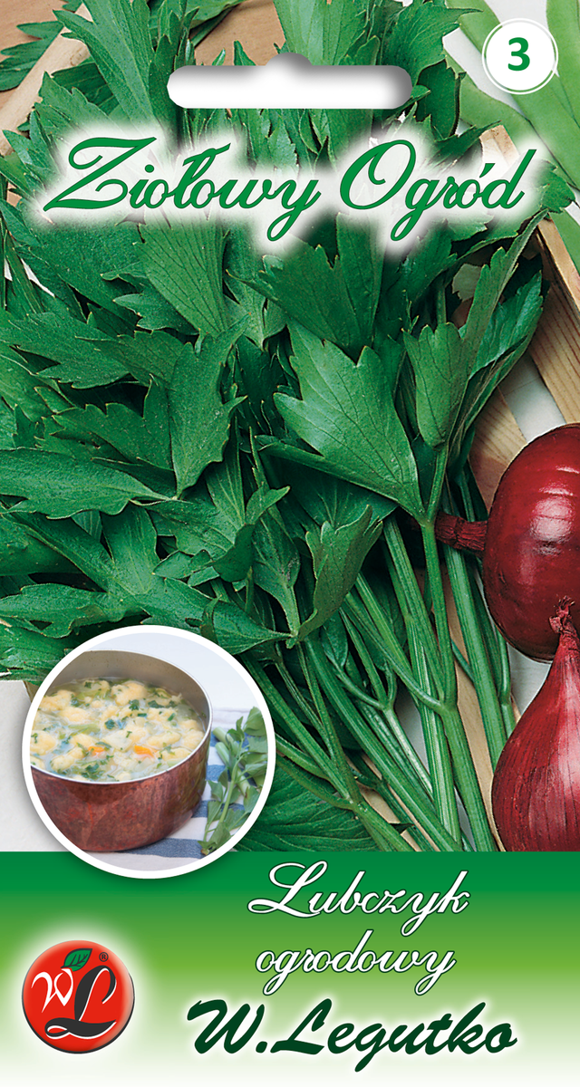Lubczyk ogrodowy nasiona tradycyjne W. Legutko