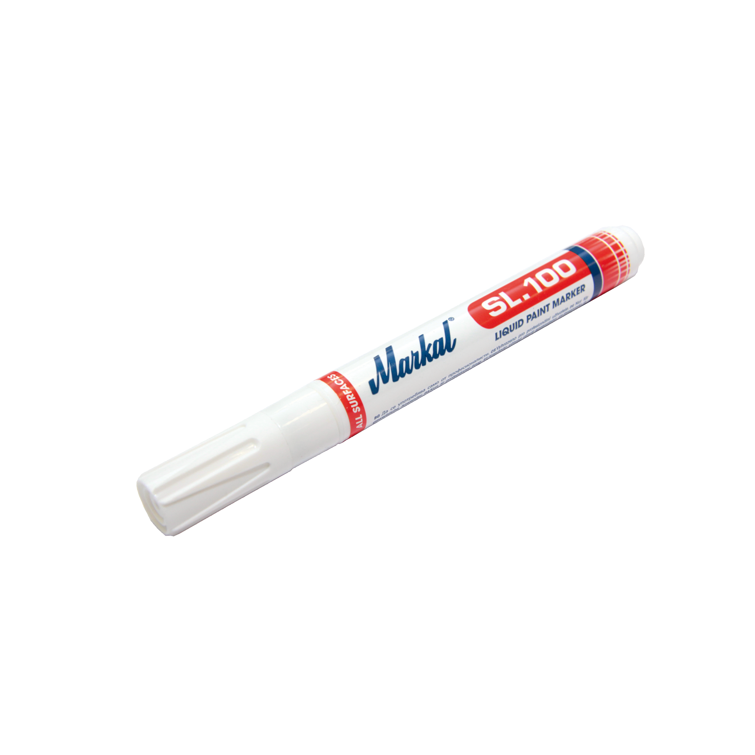 Marker z tuszem niezmywalnym SL 100 BIAŁY MARKAL