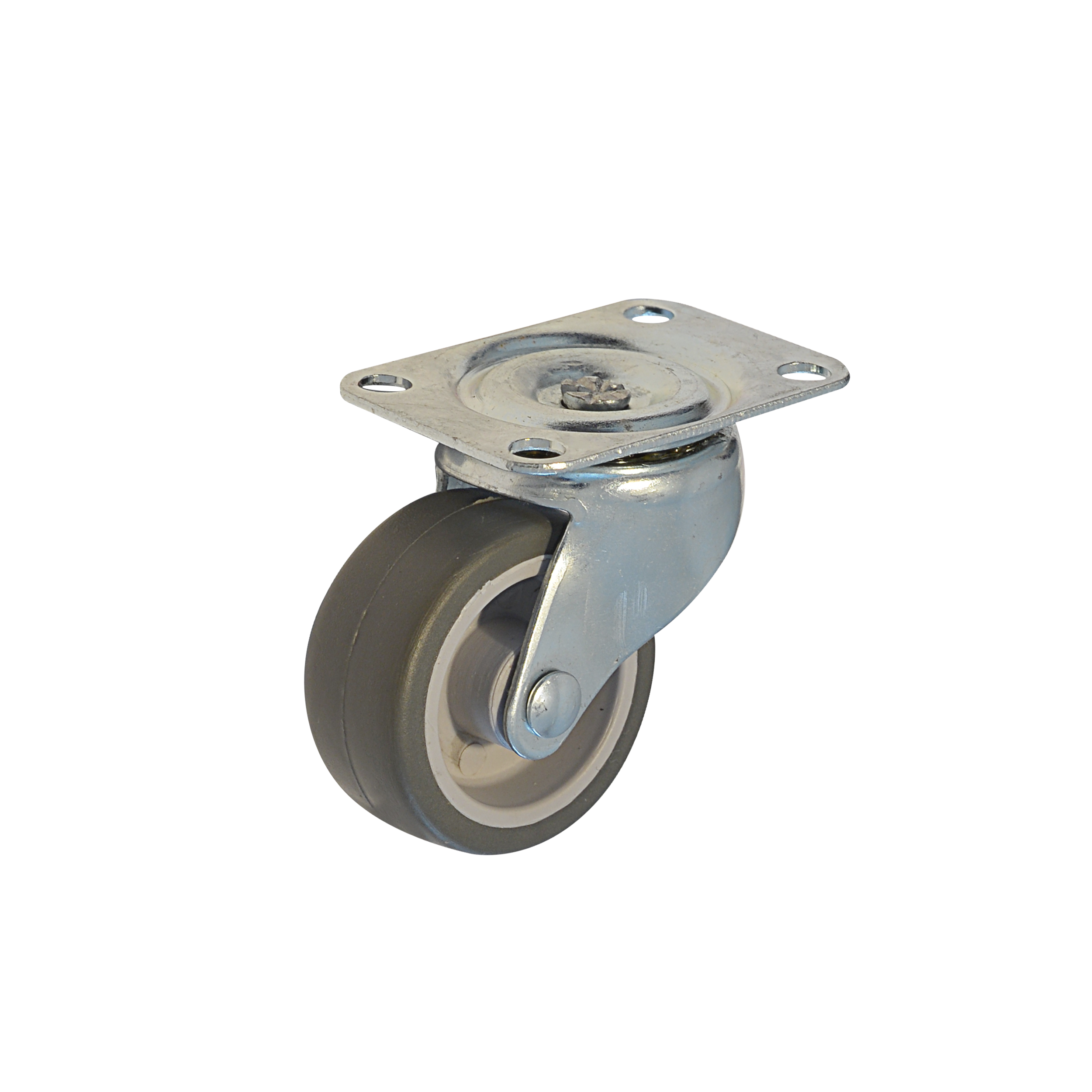 Kółko meblowe gumowe 42 mm/15 kg obrotowe Stahl