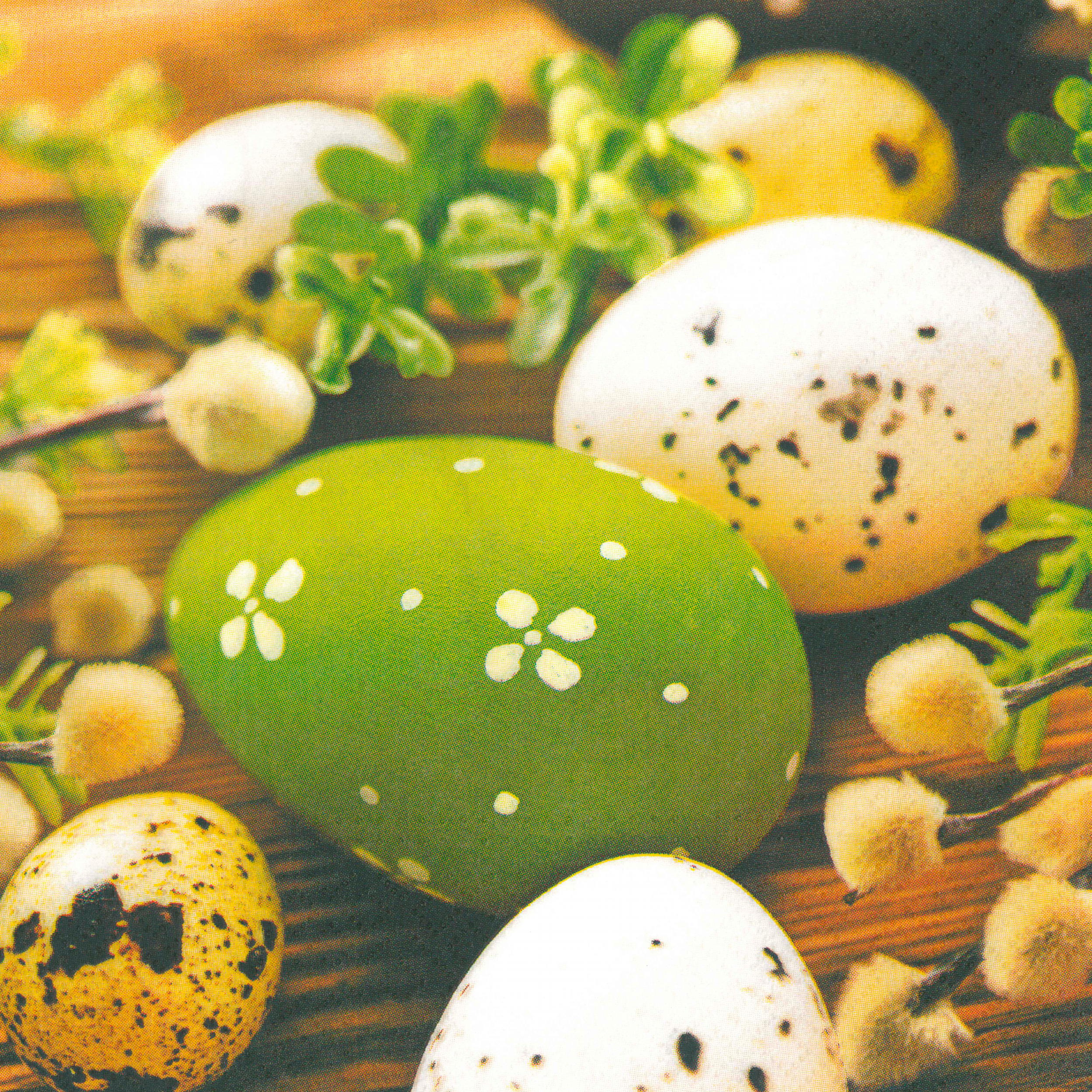Serwetki wielkanocne Eggs Among Catkins 33 x 33 cm 20 szt.