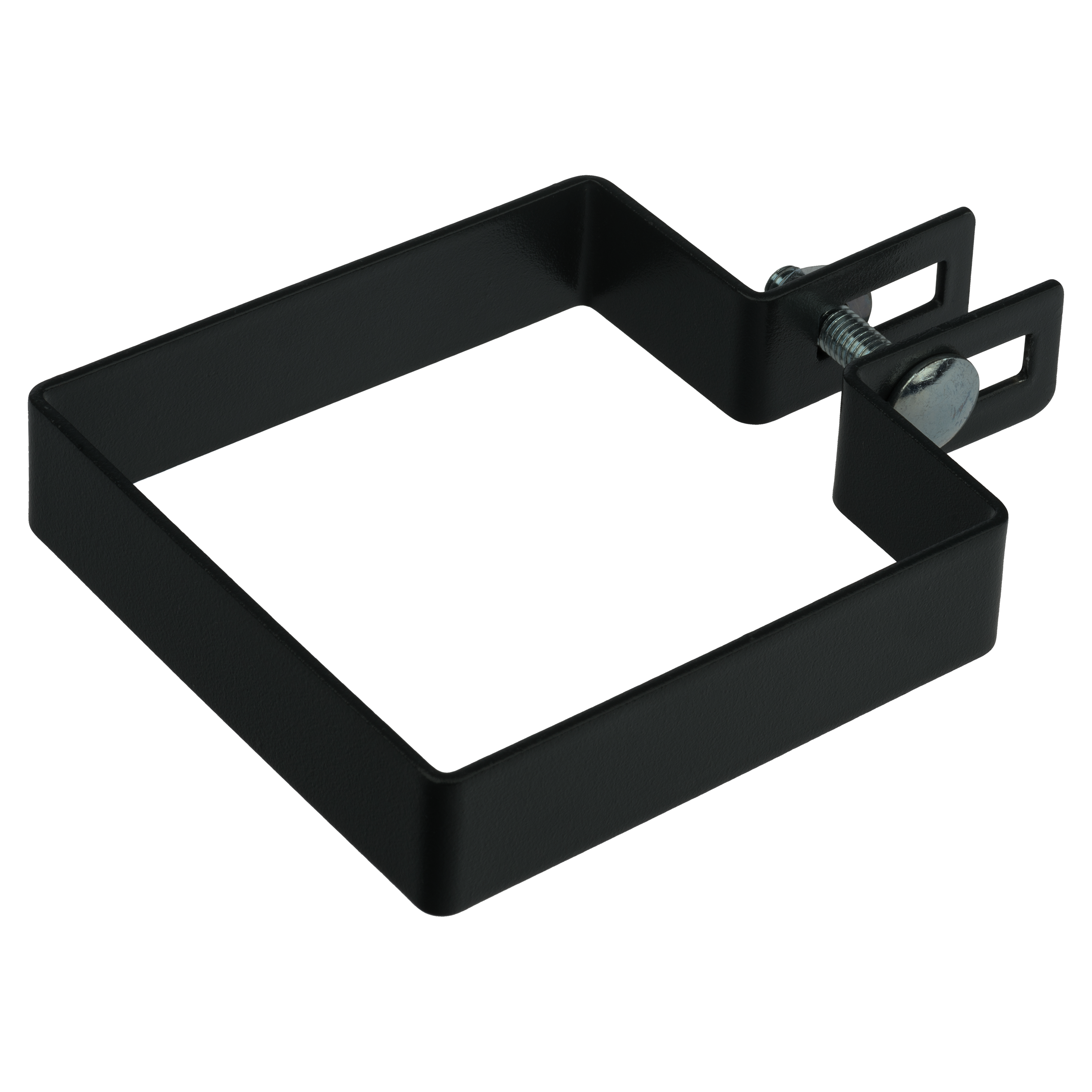 Obejma końcowa 100x100 mm czarna Polbram