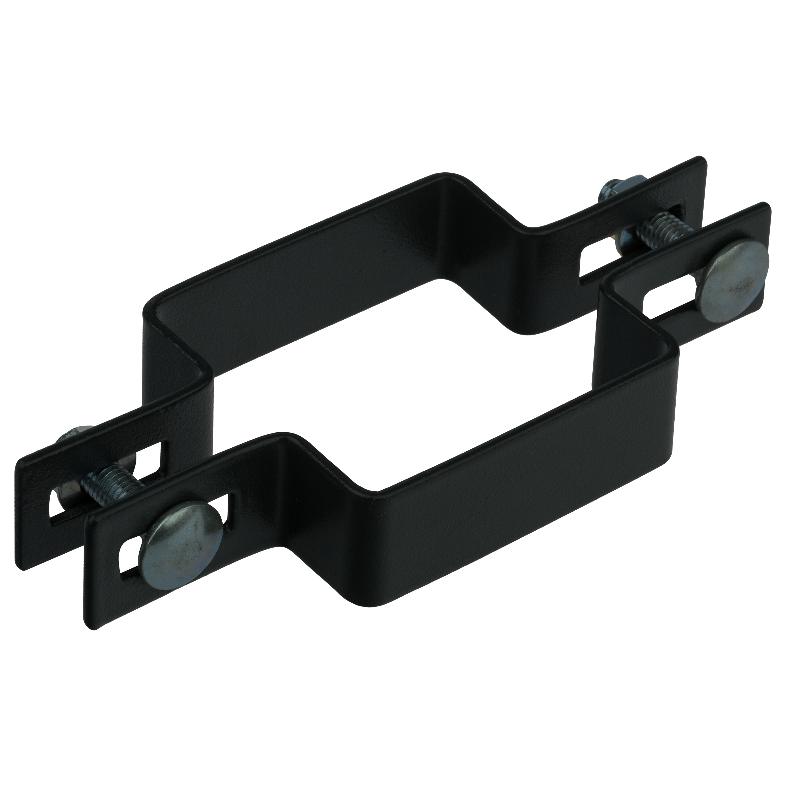 Obejma przelotowa 70x70 mm czarna Polbram