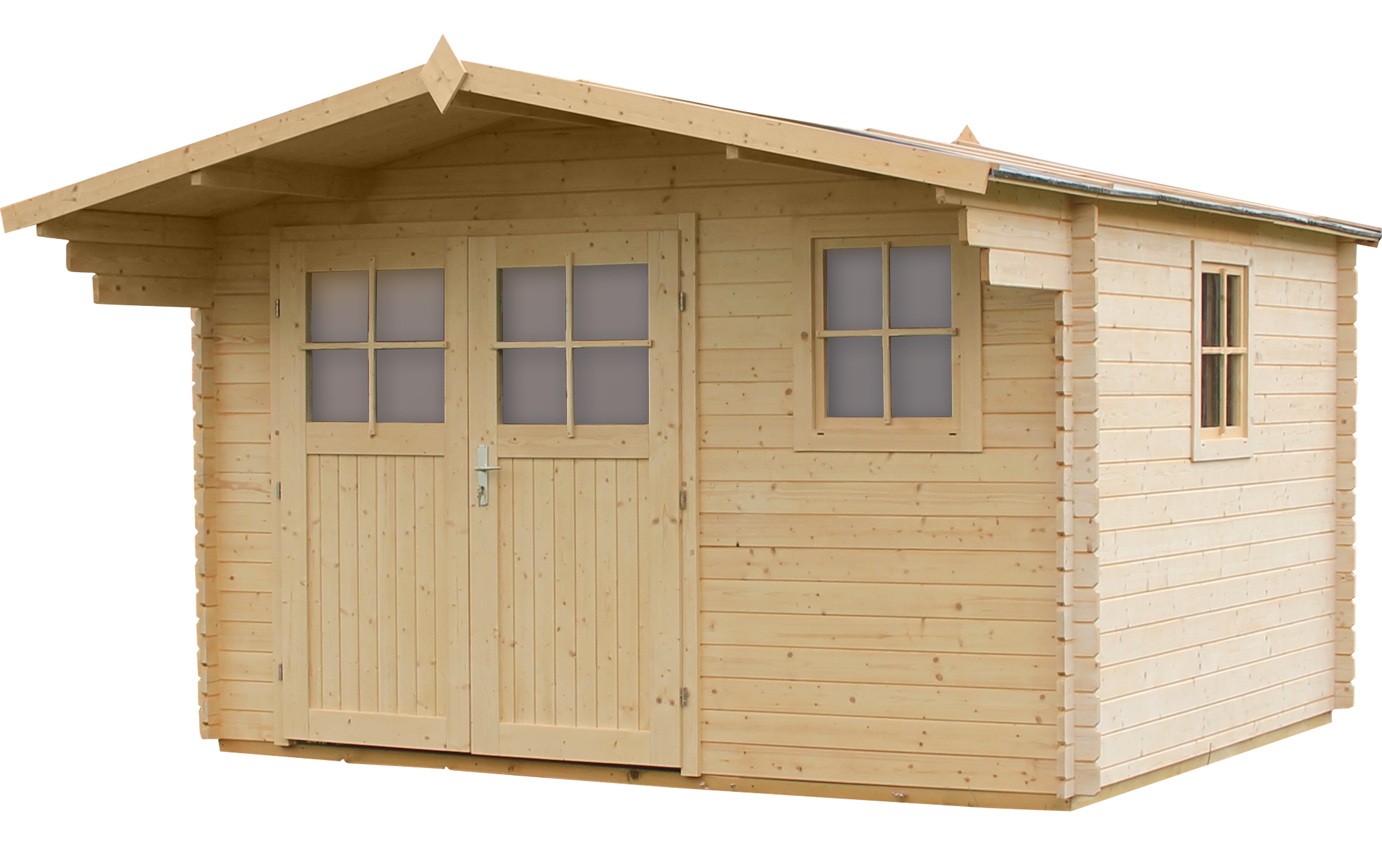 Domek narzędziowy drewniany Gaudio 366x430x243cm Megiw