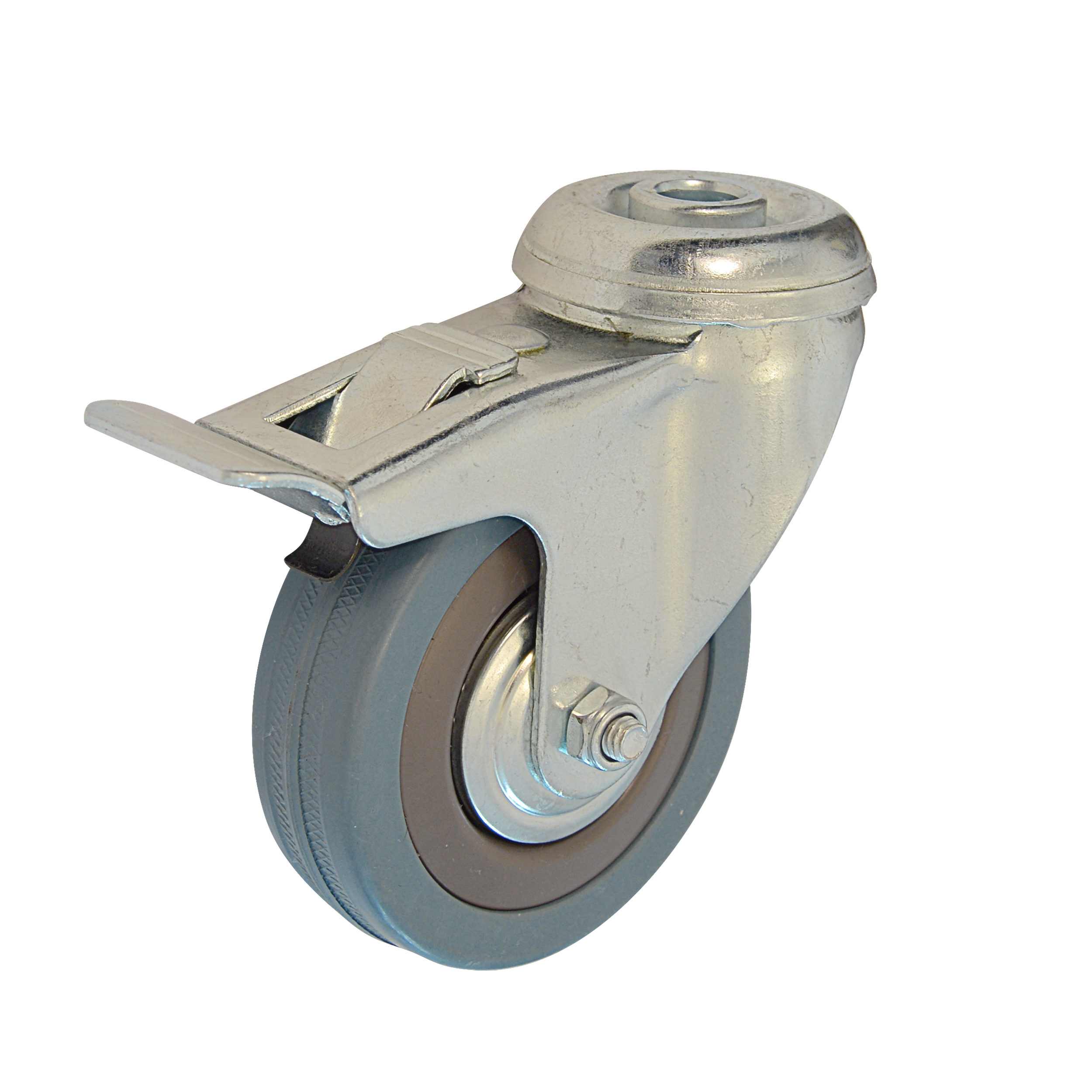 Zestaw jezdny z kołem 100 mm/65 kg Stahl