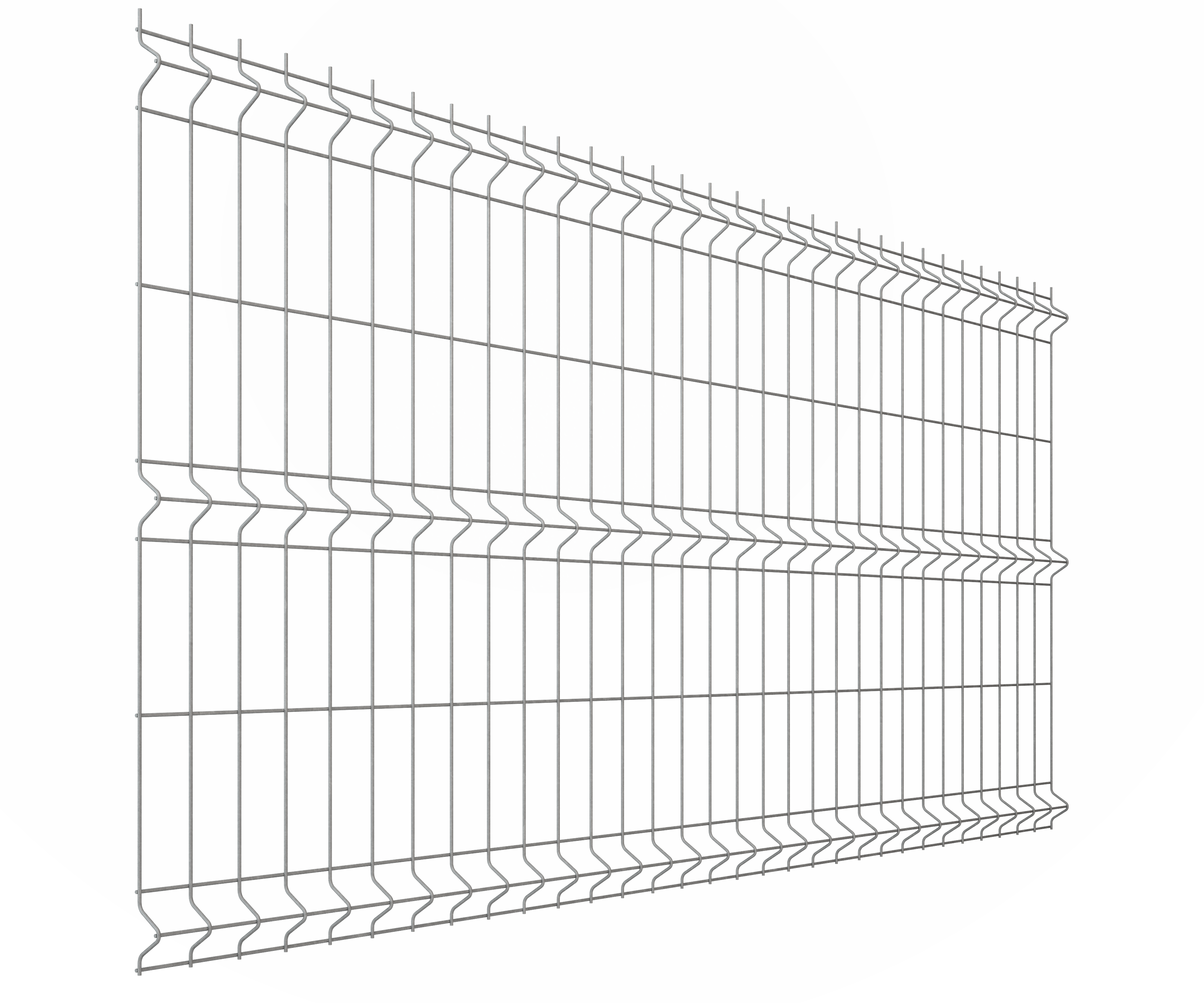 Panel ogrodzeniowy Vera 3D 123x250 cm ocynk Wiśniowski - 6