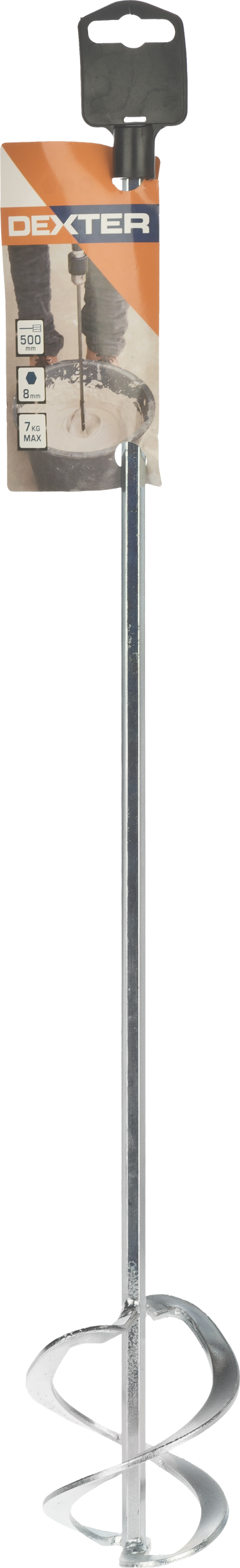 Mezclador para construcción DEXTER de 500.0 mm de longitud - 12