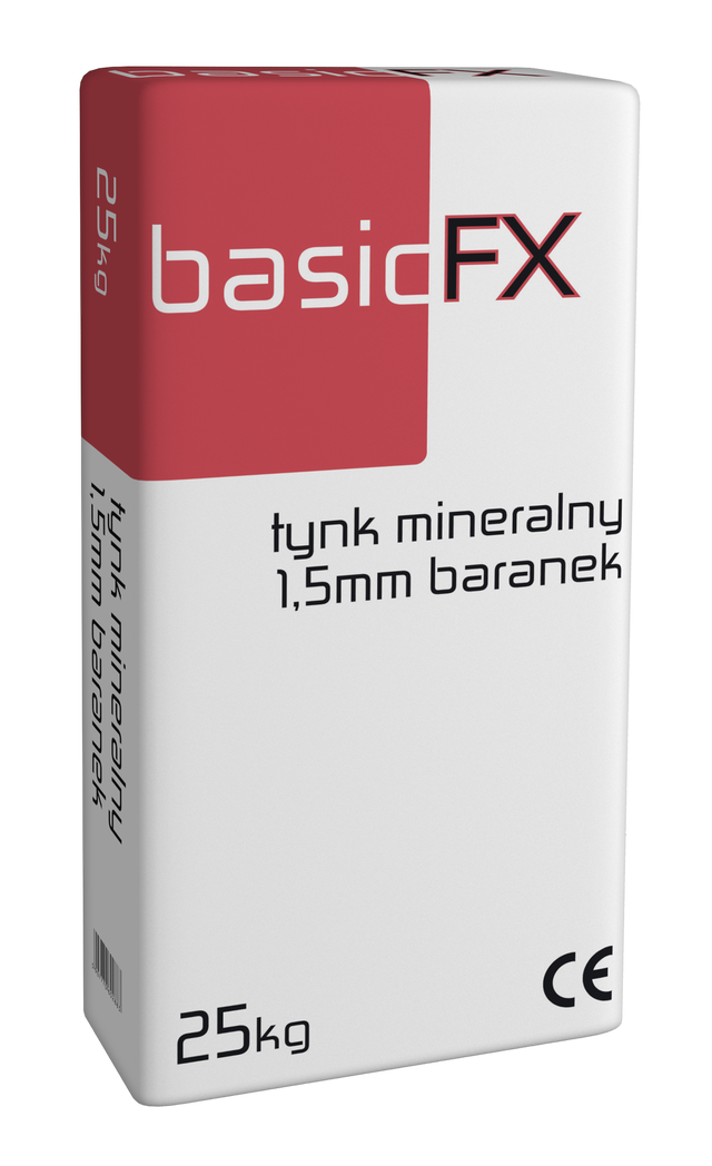 Tynk mineralny BARANEK, 1.5 mm BASIC FX