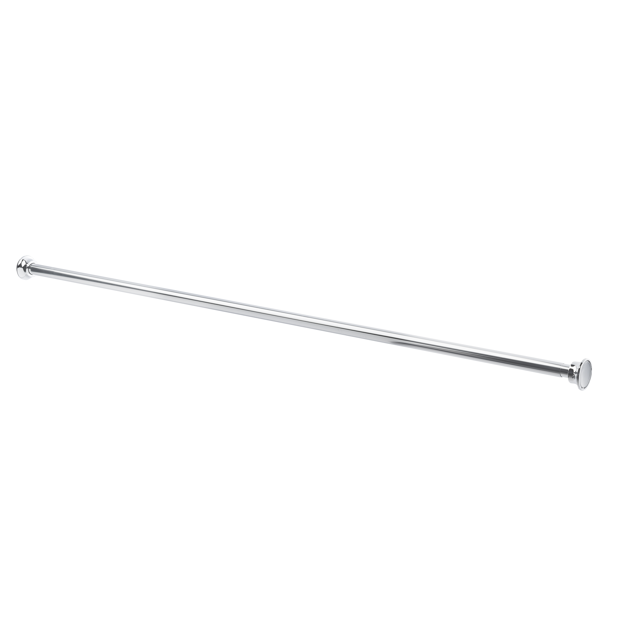 Drążek do zasłony prysznicowej 120-220 cm prosty rozprężny chrom Sensea