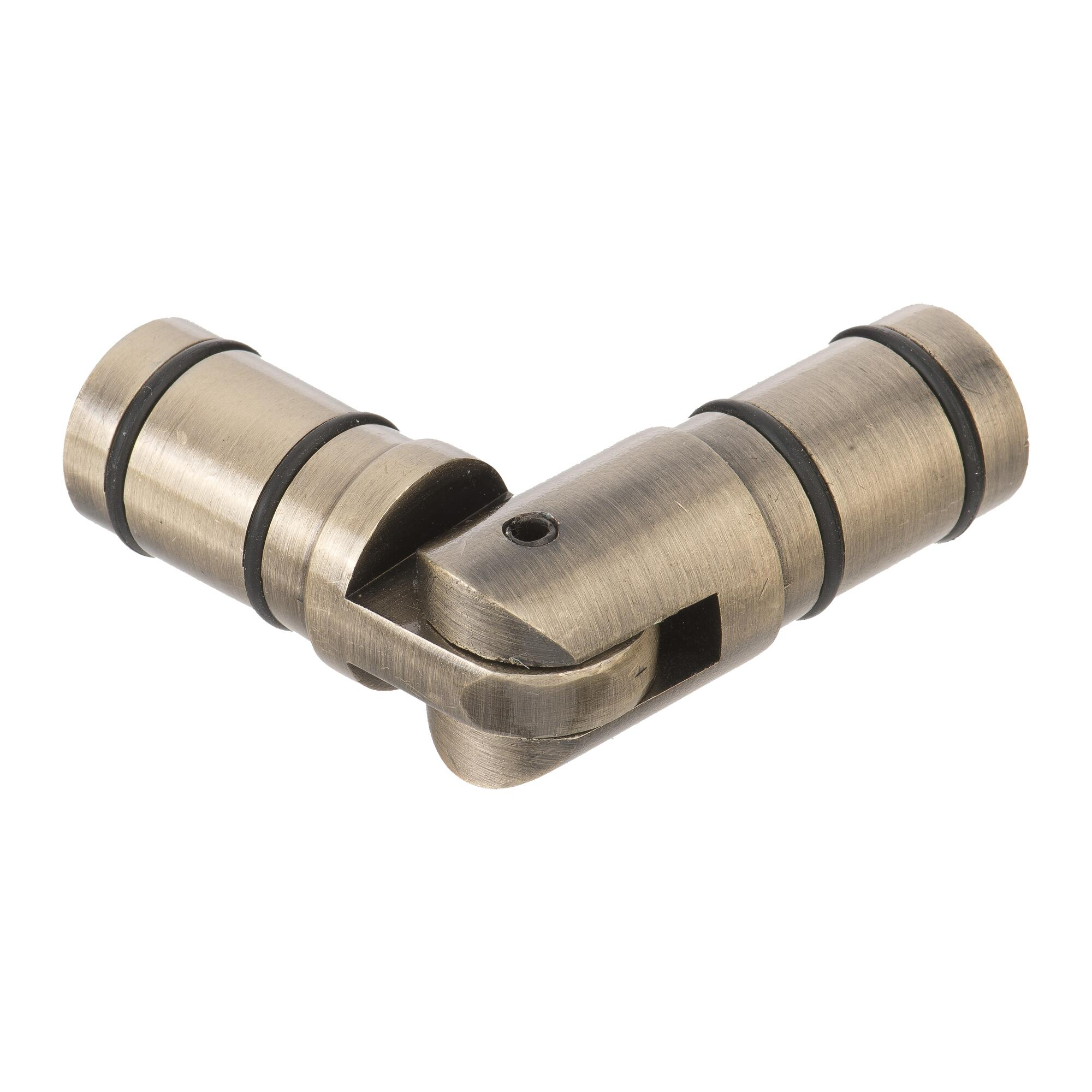 Codo articulado para tubo ø 20 mm bronce