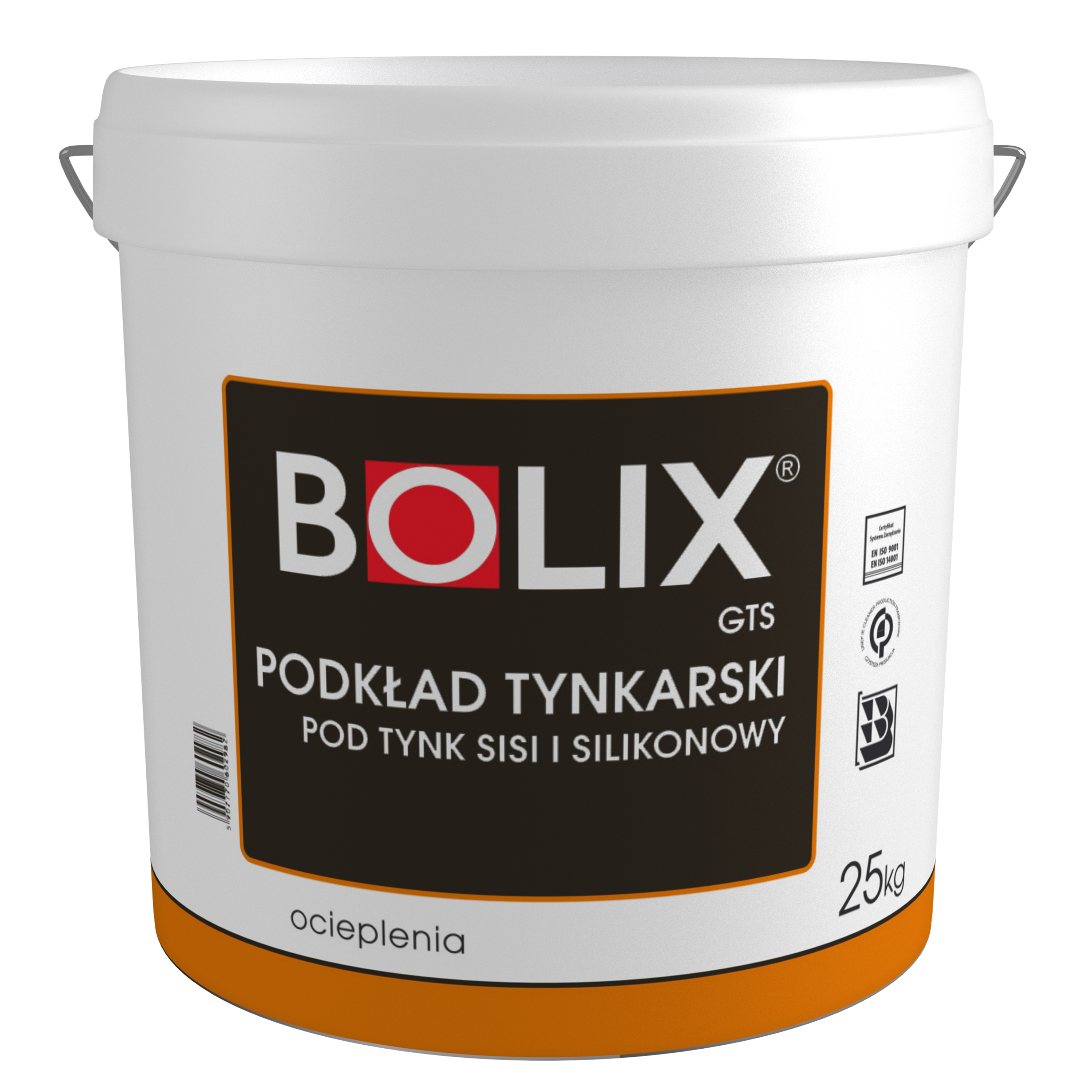 Podkład pod tynki SISI i silikonowy GTS biały 25 kg  BOLIX