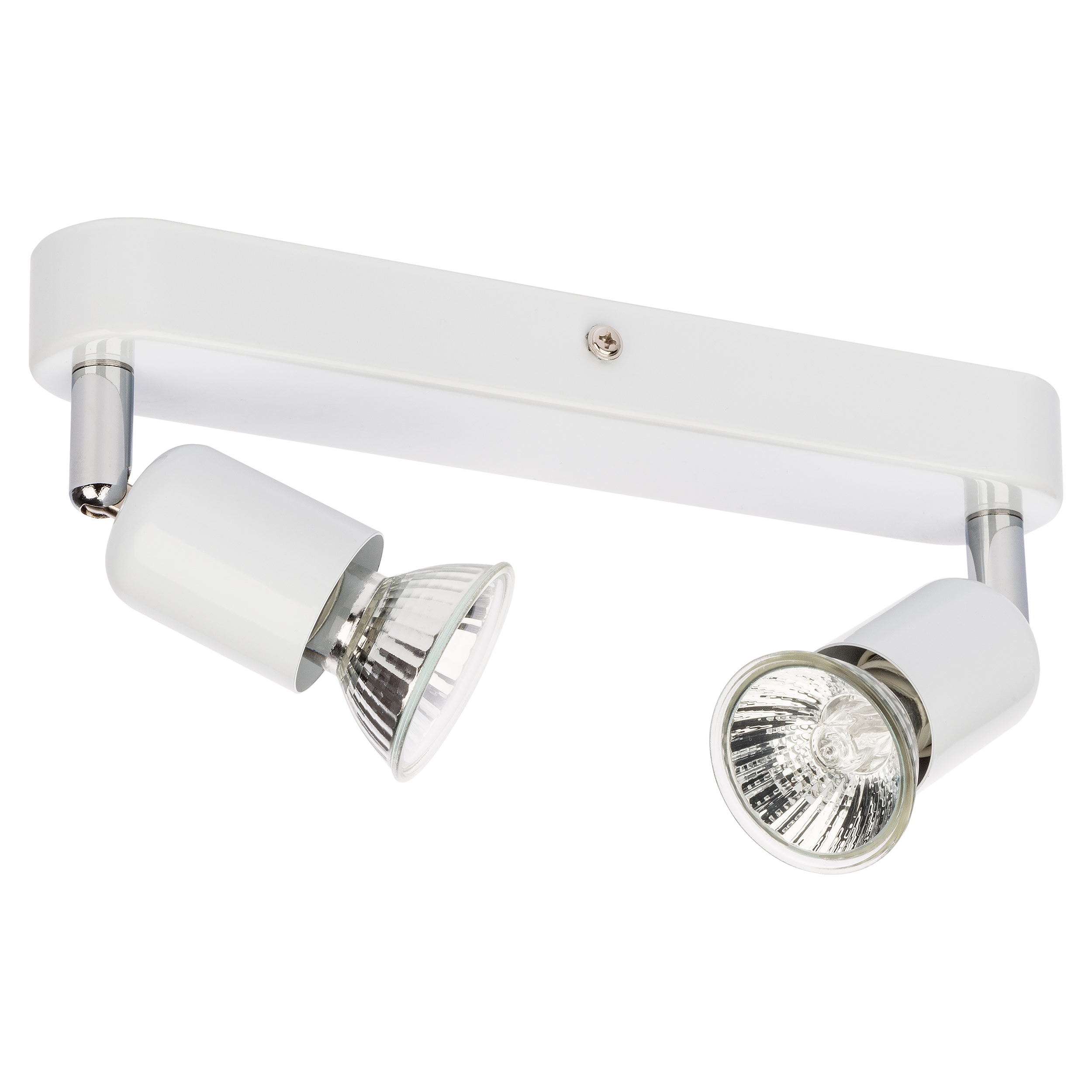 Foco 2 luces basic s/t blanco