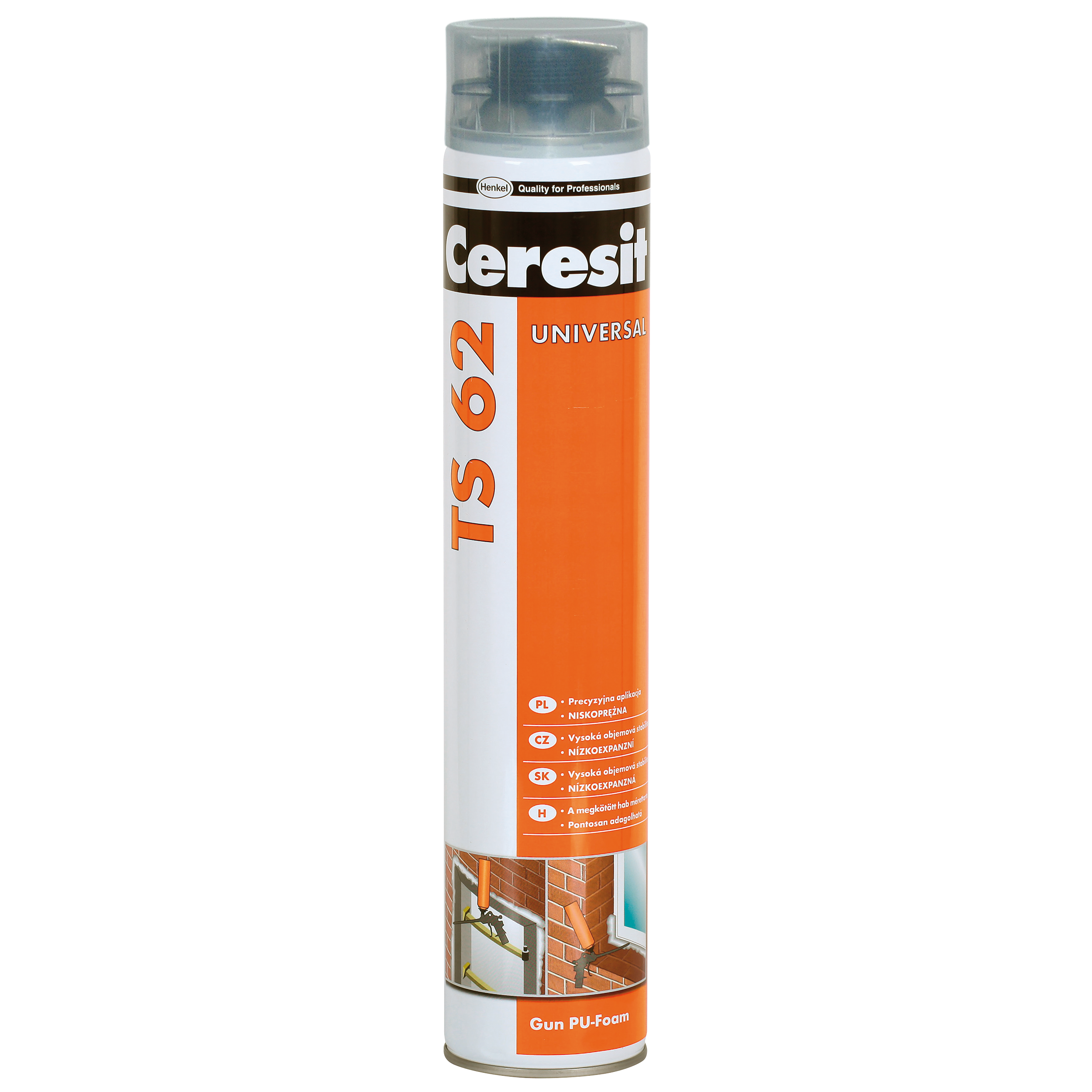 Pianka poliuretanowa pistoletowa TS62 750 ml CERESIT - 2