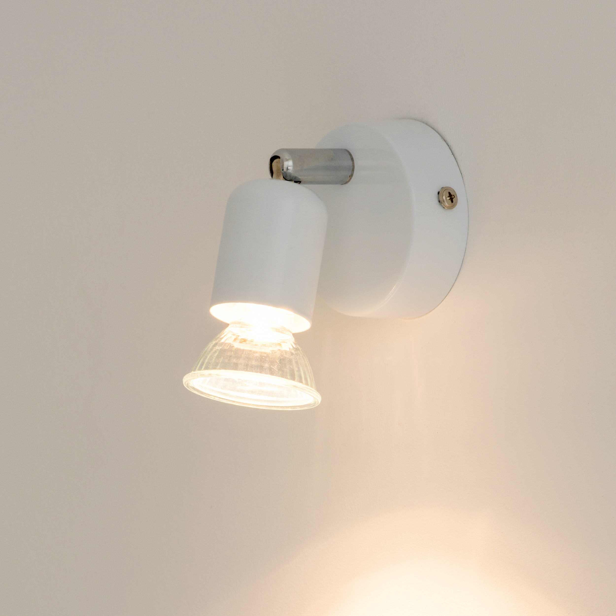 Faretto decorativo senza fonte luminosa BASIC NEW BIANCO in alluminio bianco GU10 50W  1 luci - 3