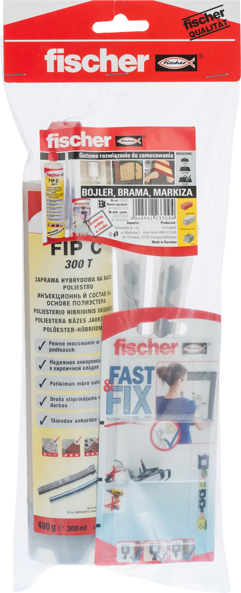 Kotwa chemiczna FIP C 300T Fischer - 3