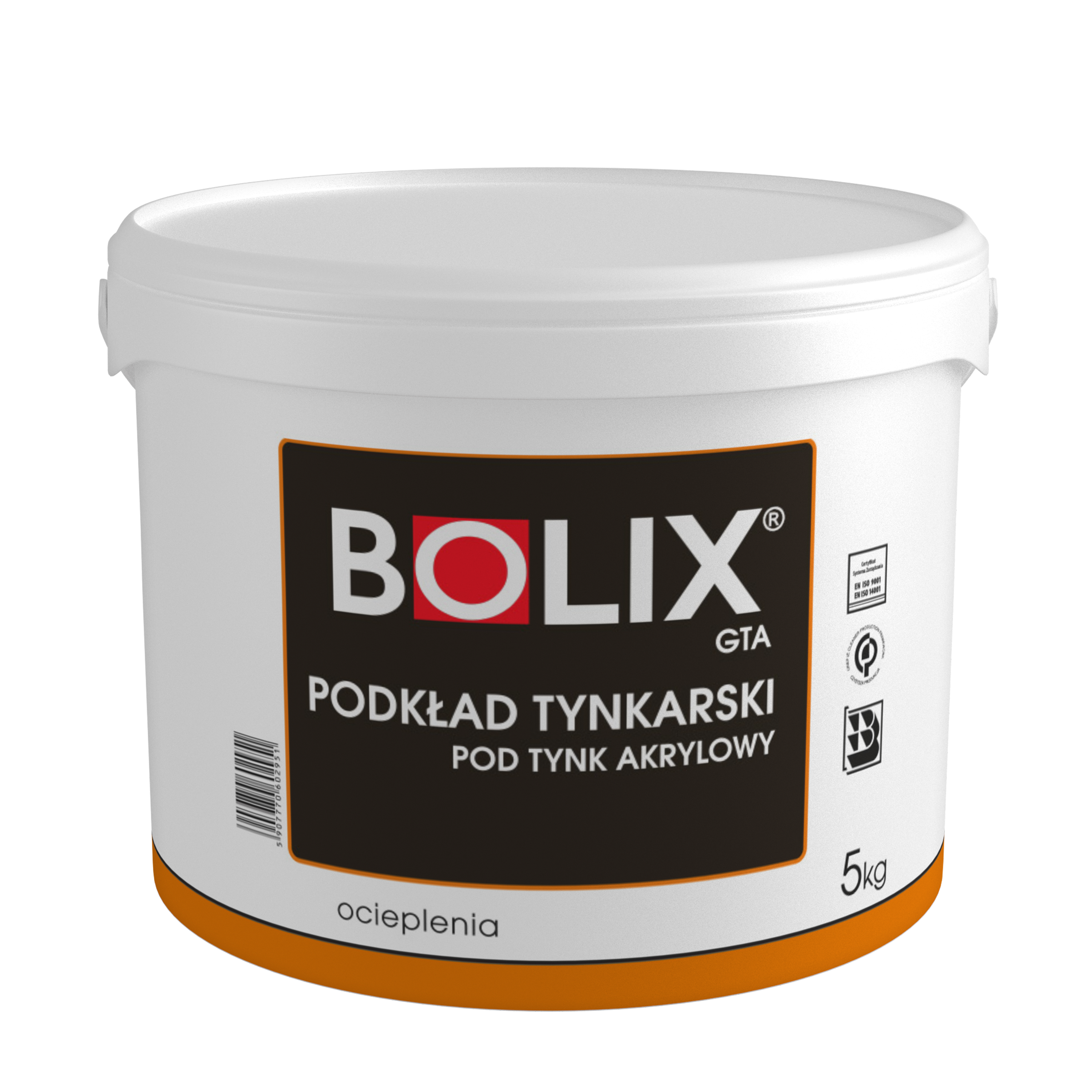 Podkład pod tynk akrylowy GTA biały 5 kg BOLIX