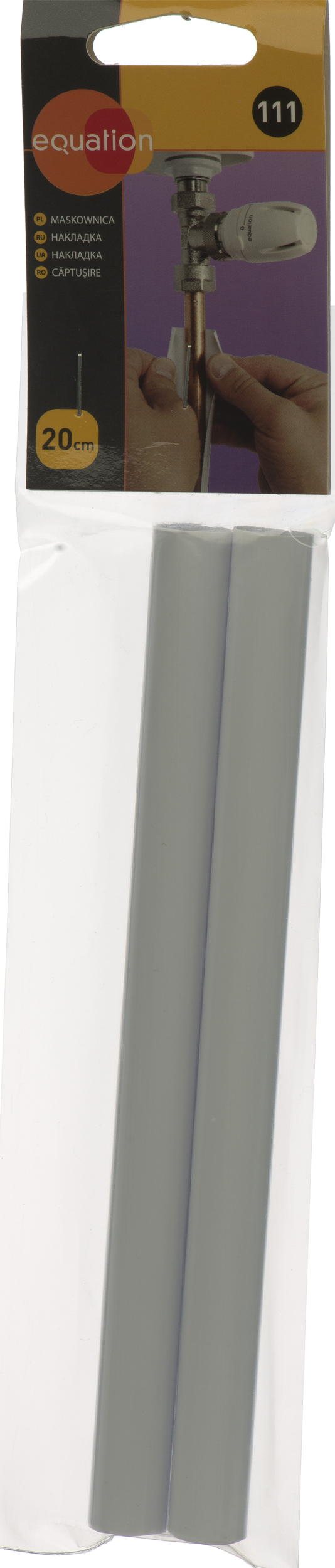 Maskownica rury 200 mm BIAŁA EQUATION - 2