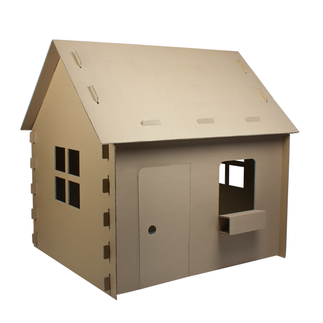 Domek kartonowy dla dzieci 115 x 93 x 110 cm