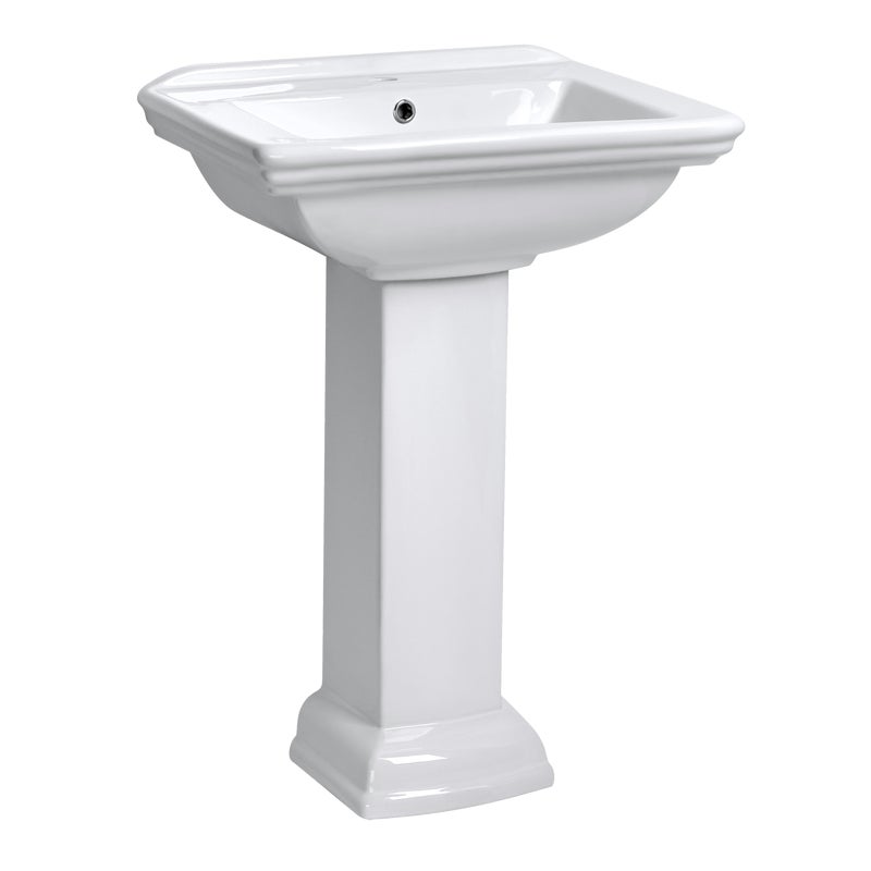 Umywalka ceramiczna z postumentem Kleopatra 60 x 47 Z/O Novoterm