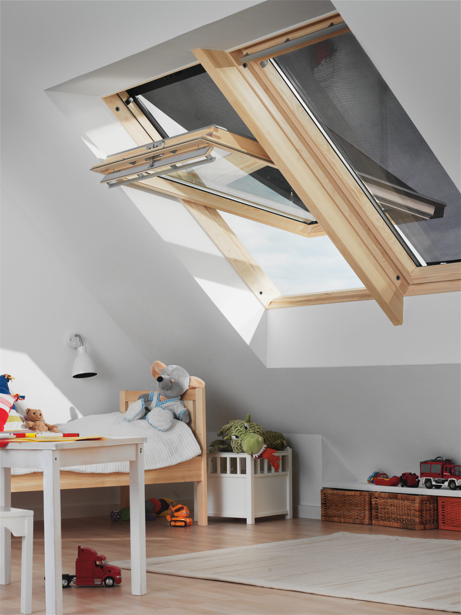 Markiza zewnętrzna okienna grafitowa 78x160 cm Velux - 4