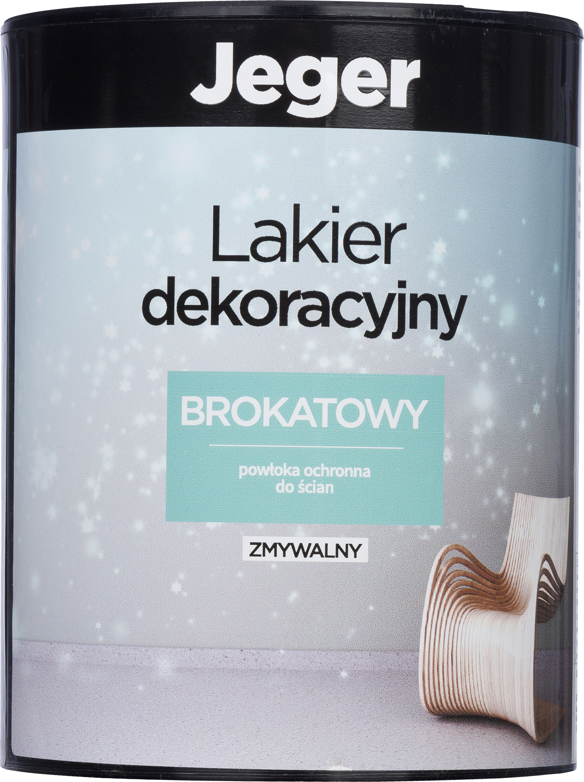 Lakier dekoracyjny BROKATOWY 0.75 l Zmywalny JEGER - 2