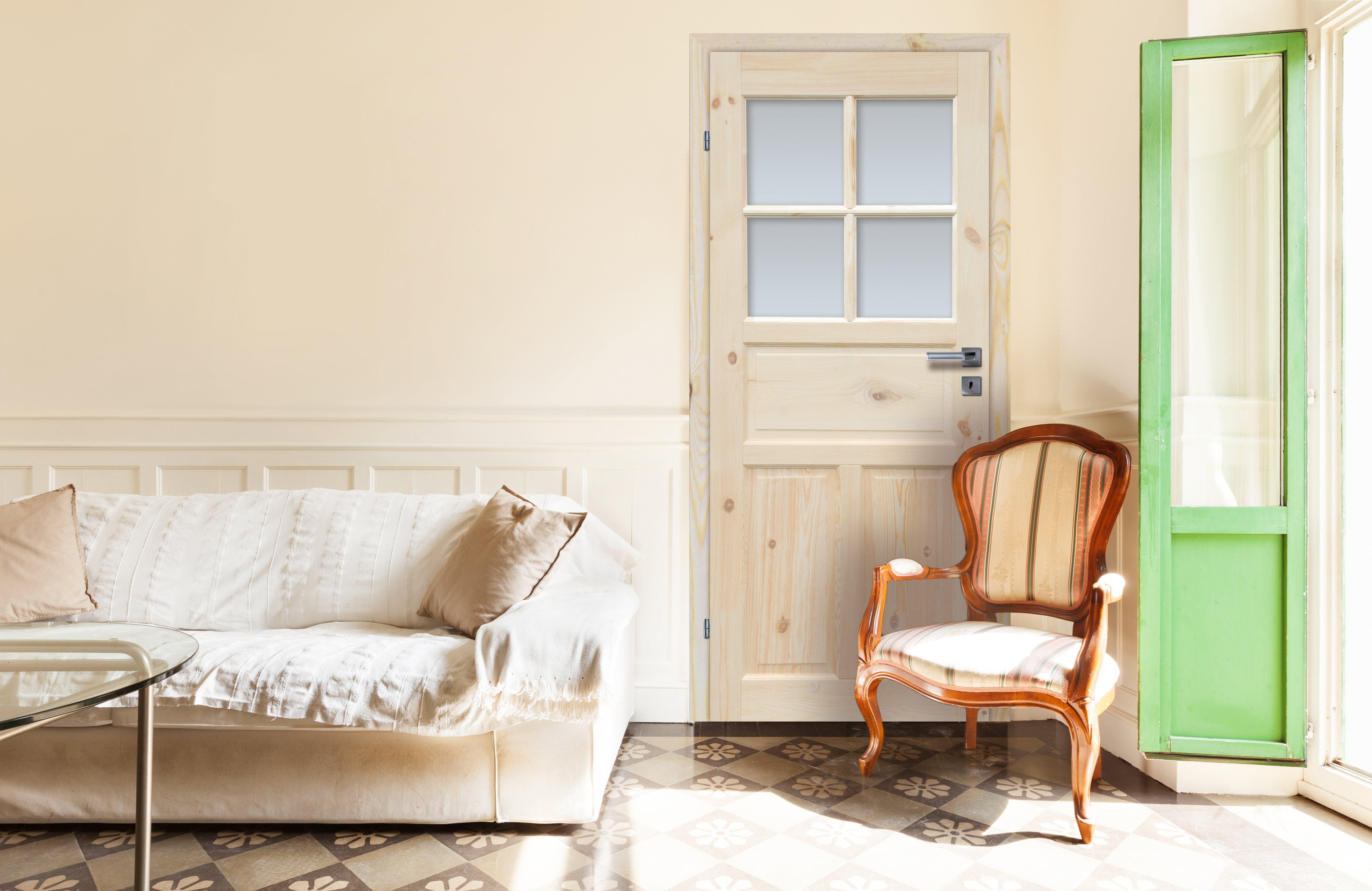 Drzwi wewnętrzne drewniane Londyn Lux 70 Lewe Radex - 5