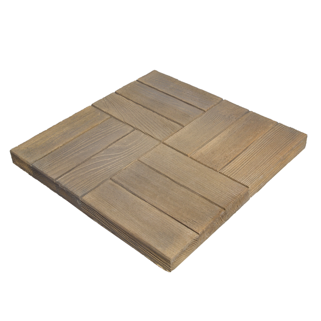 Płyta tarasowa Parkiet brązowa 45x30x3.5 cm Bruk-Bet