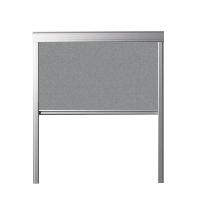 Roleta zaciemniająca do okna dachowego DURM6A 4217 Grafitowa 78 x 118 cm Contrio