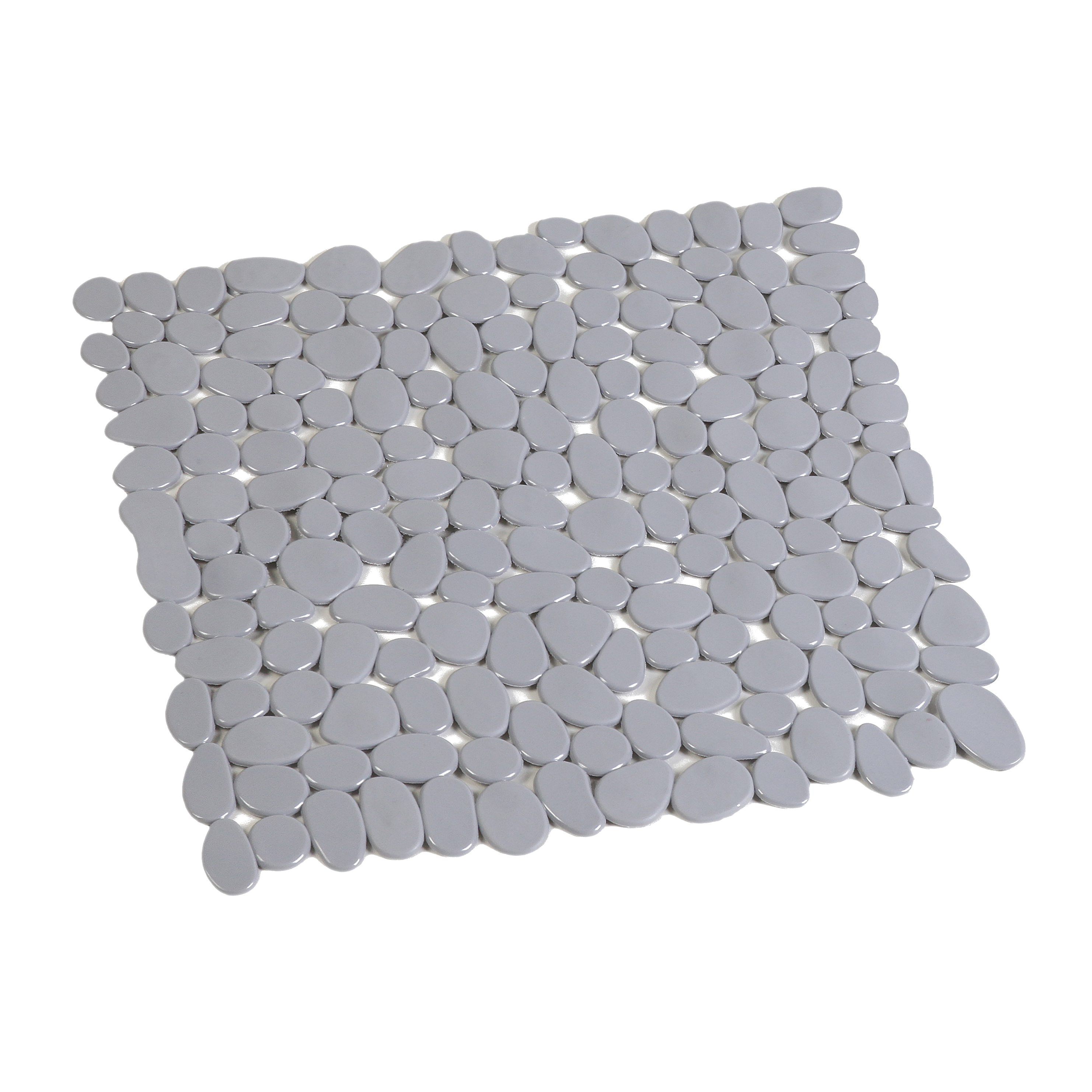 Mata łazienkowa PVC Szara 54 x 54 Awd Interior