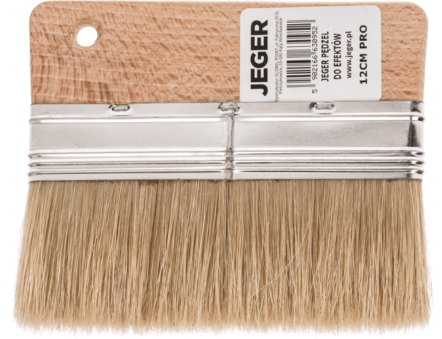 Pędzel do efektów dekoracyjnych PRO 12 cm JEGER