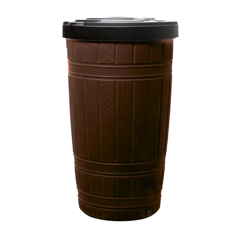 Zbiornik na deszczówkę Woodcan 265l brązowy Prosperplast
