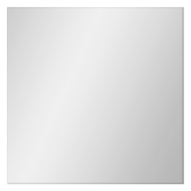 Lustro łazienkowe bez oświetlenia KWADRATOWE 60 x 60 cm DUBIEL VITRUM
